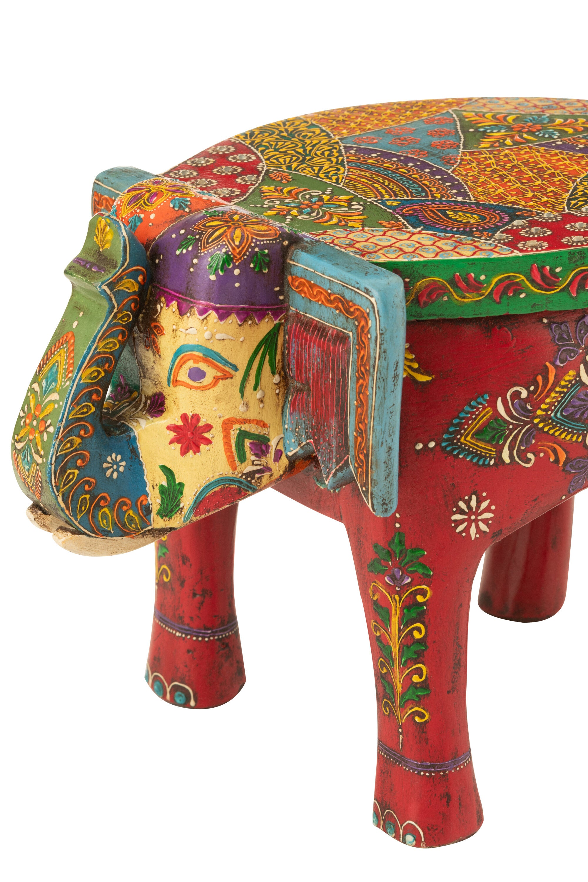 Kruk Olifant Delhi Mangohout Mix - J-LINE