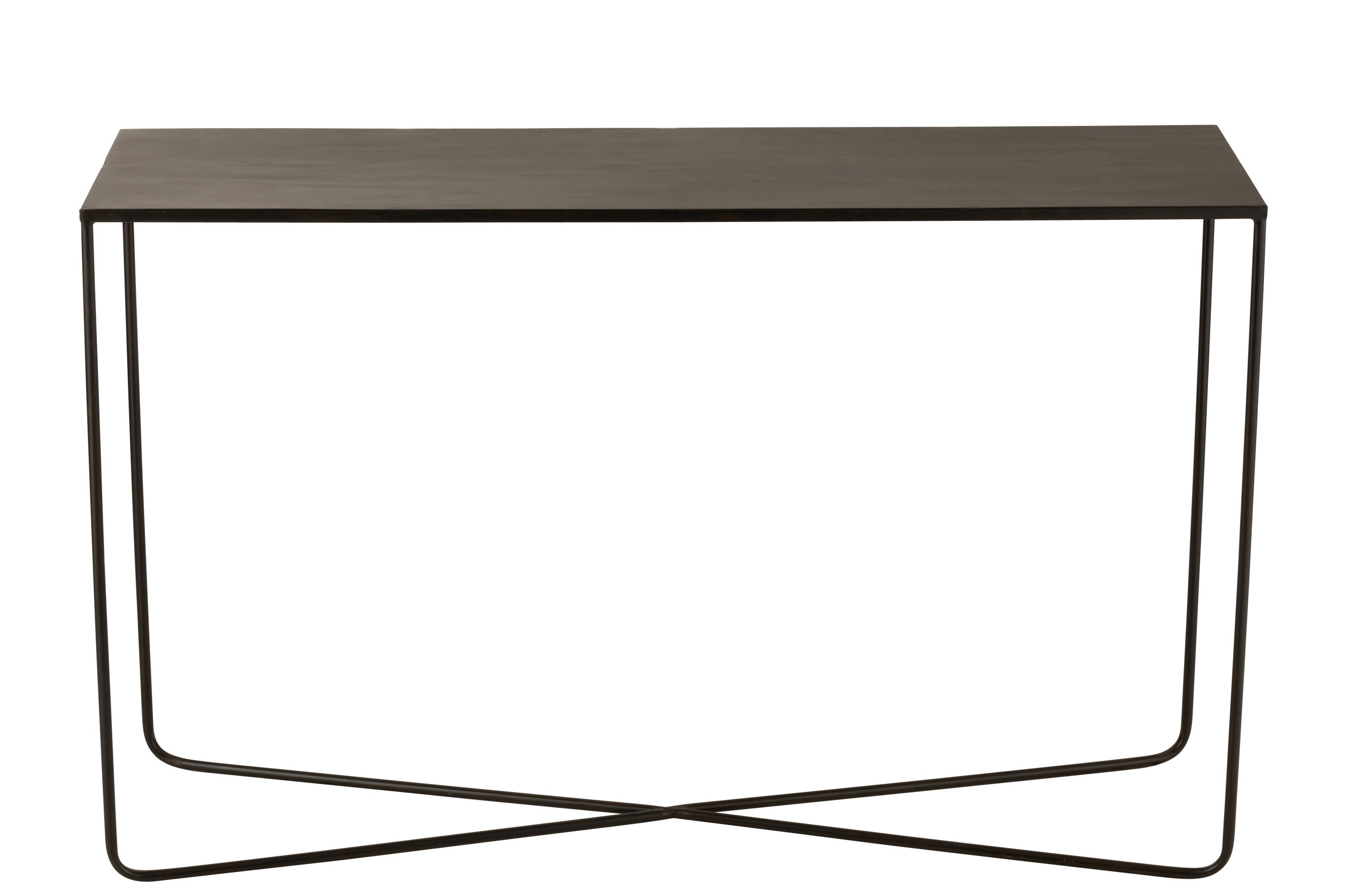 Wandtafel Kruisframe Metaal Zwart - J-LINE