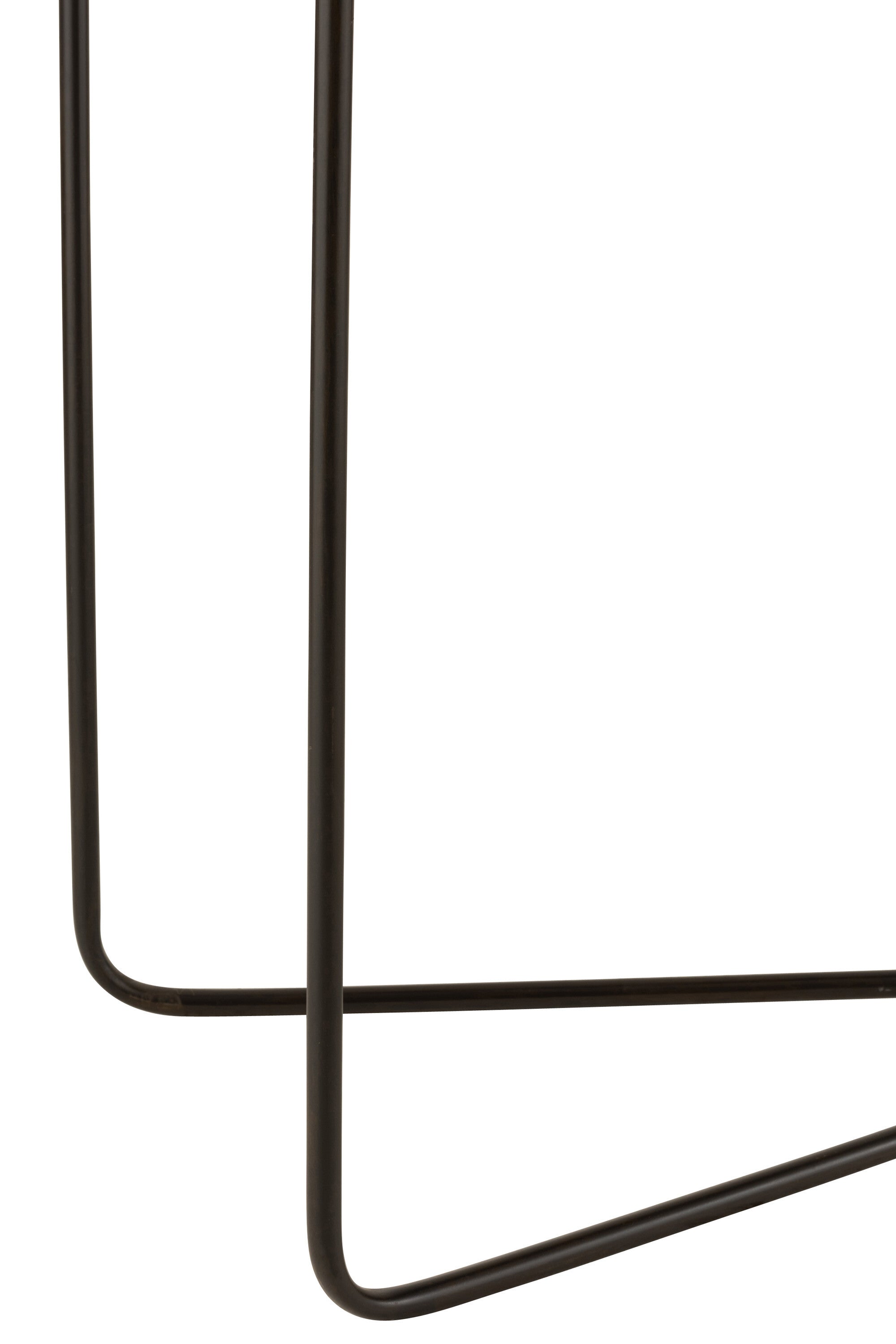 Wandtafel Kruisframe Metaal Zwart - J-LINE