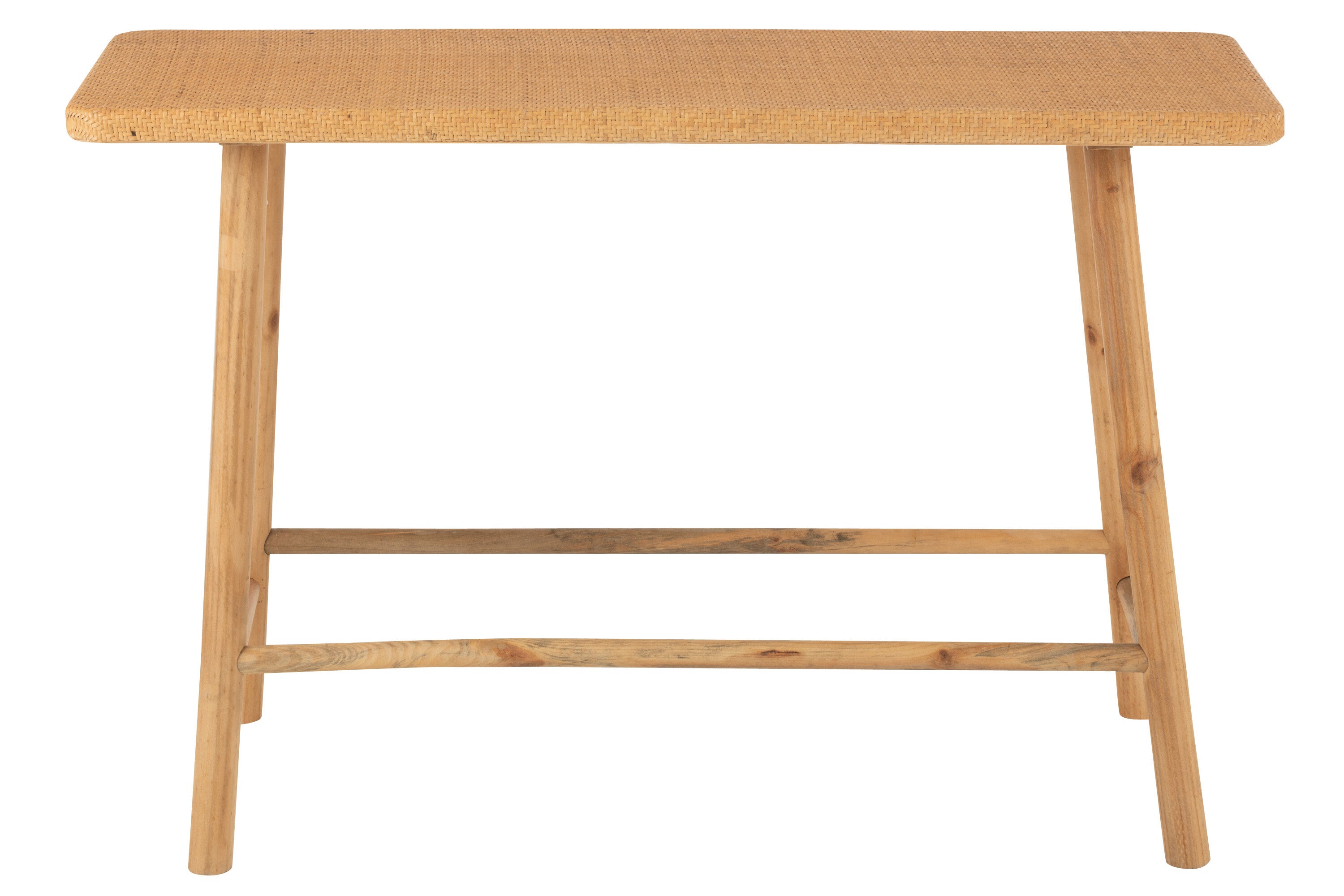 Wandtafel Riet/Sparrenhout Natuurlijk - J-LINE