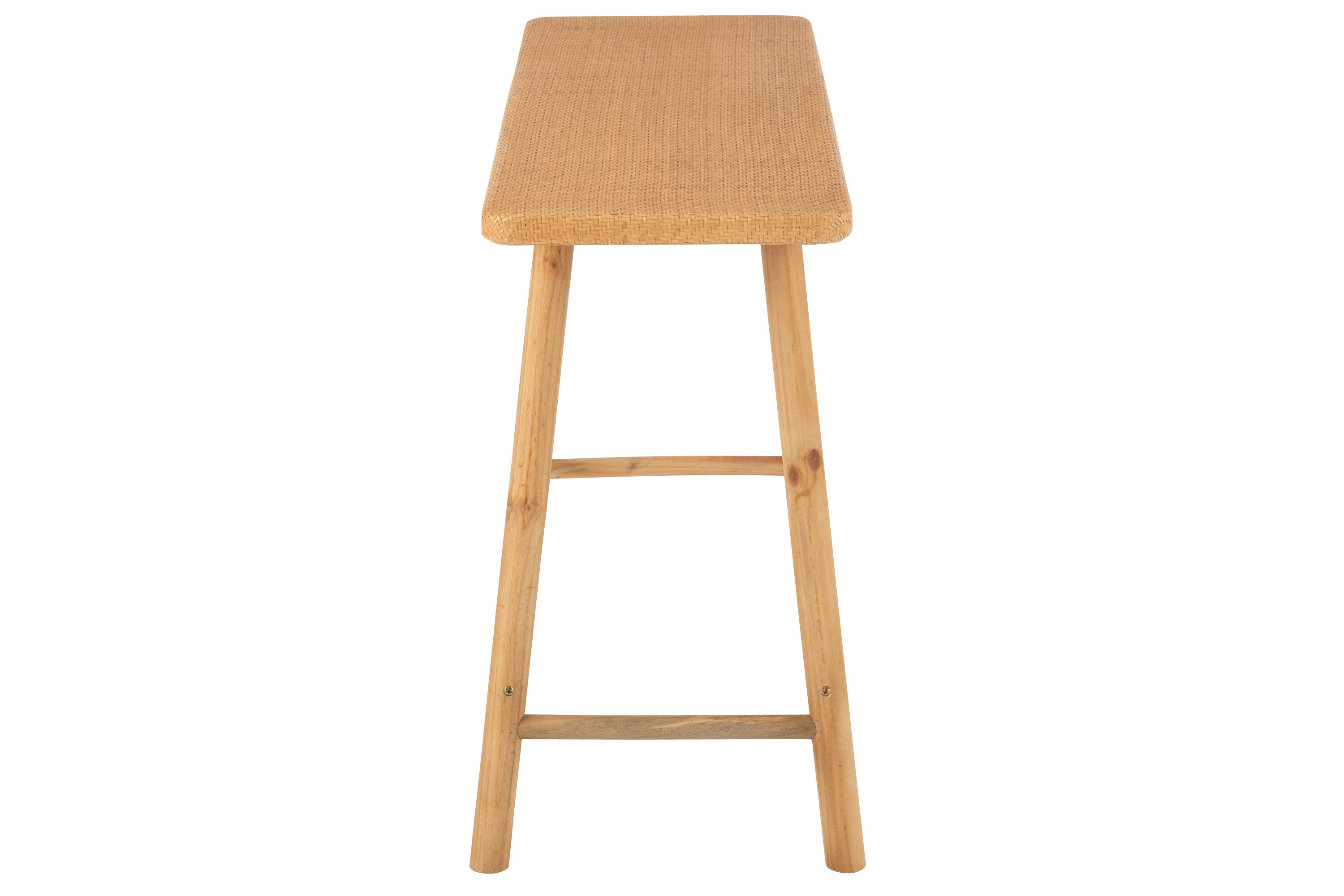 Wandtafel Riet/Sparrenhout Natuurlijk - J-LINE