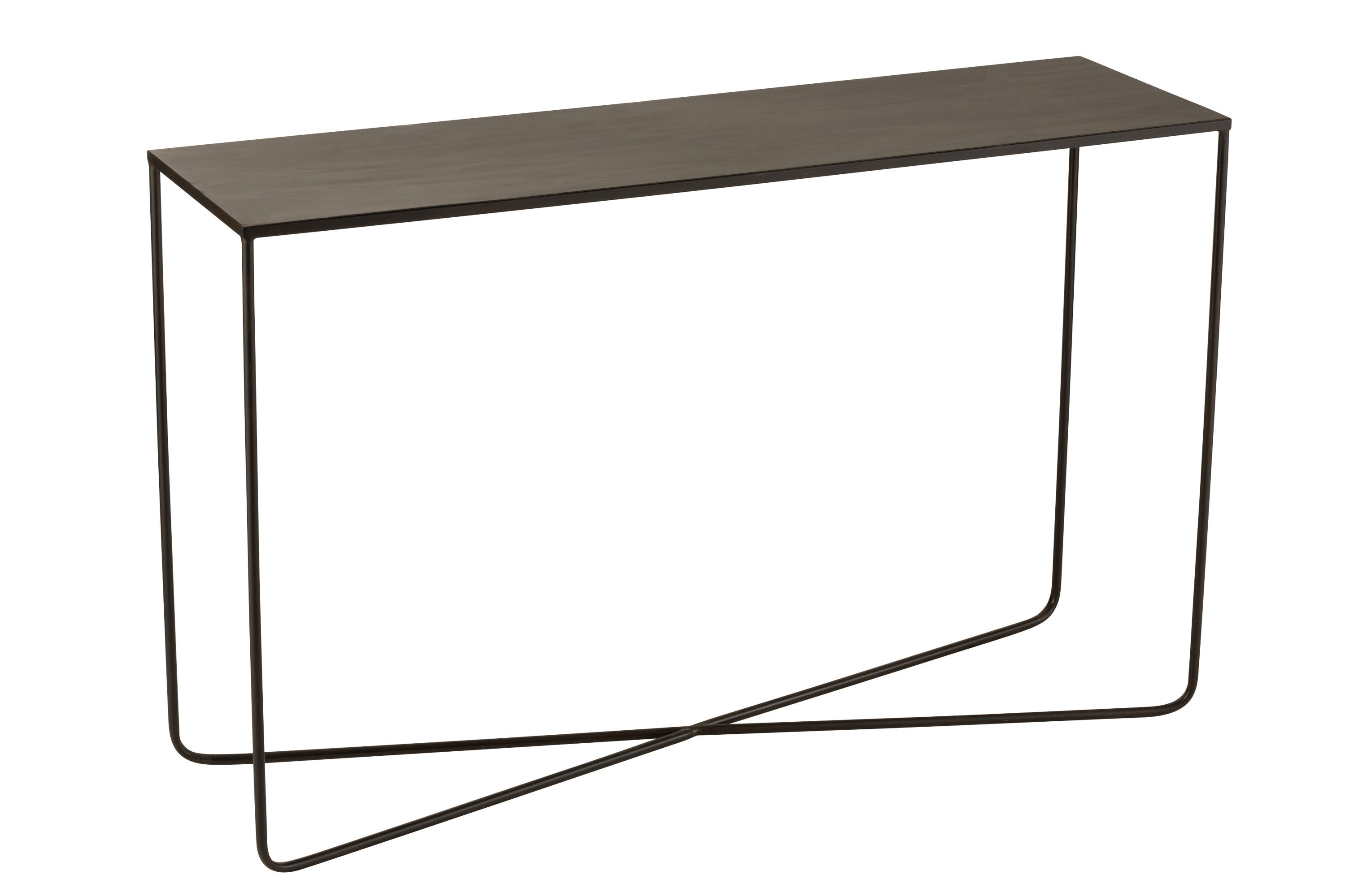 Wandtafel Kruisframe Metaal Zwart - J-LINE