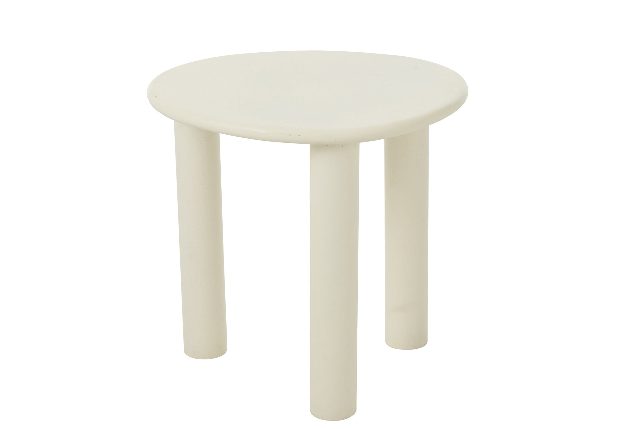 Table d’appoint Bali MDF/PVC blanc - J-LINE