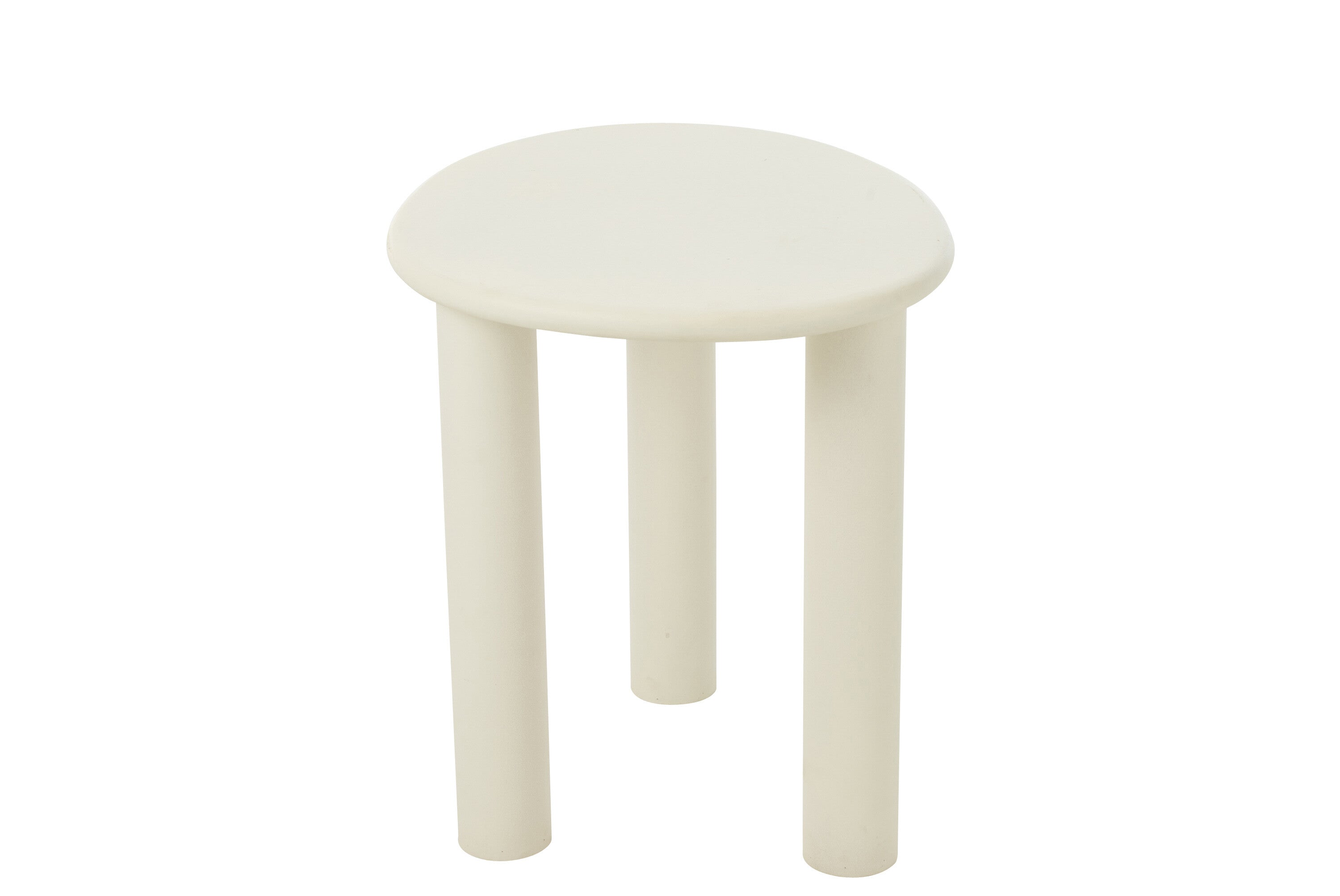Bijzettafel Bali Mdf/Pvc Wit - J-LINE