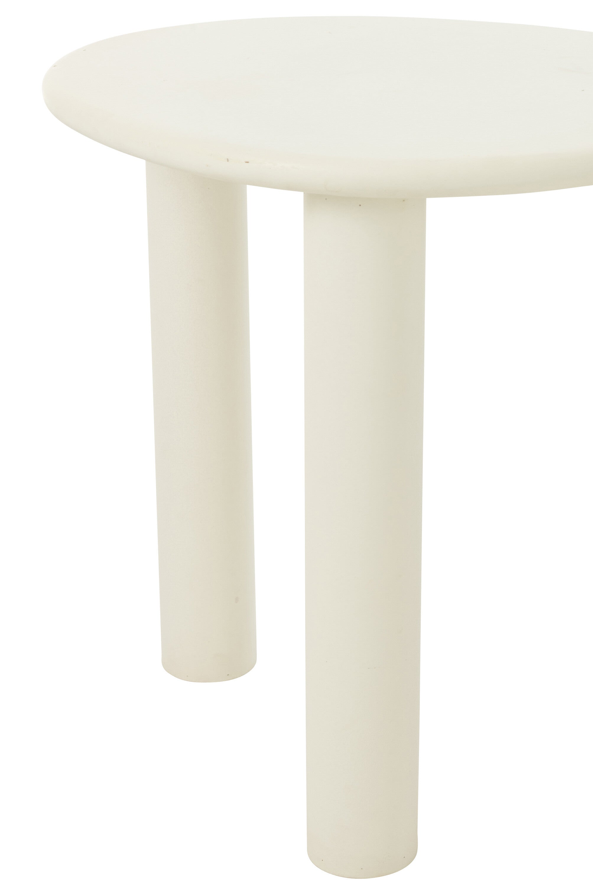 Bijzettafel Bali Mdf/Pvc Wit - J-LINE
