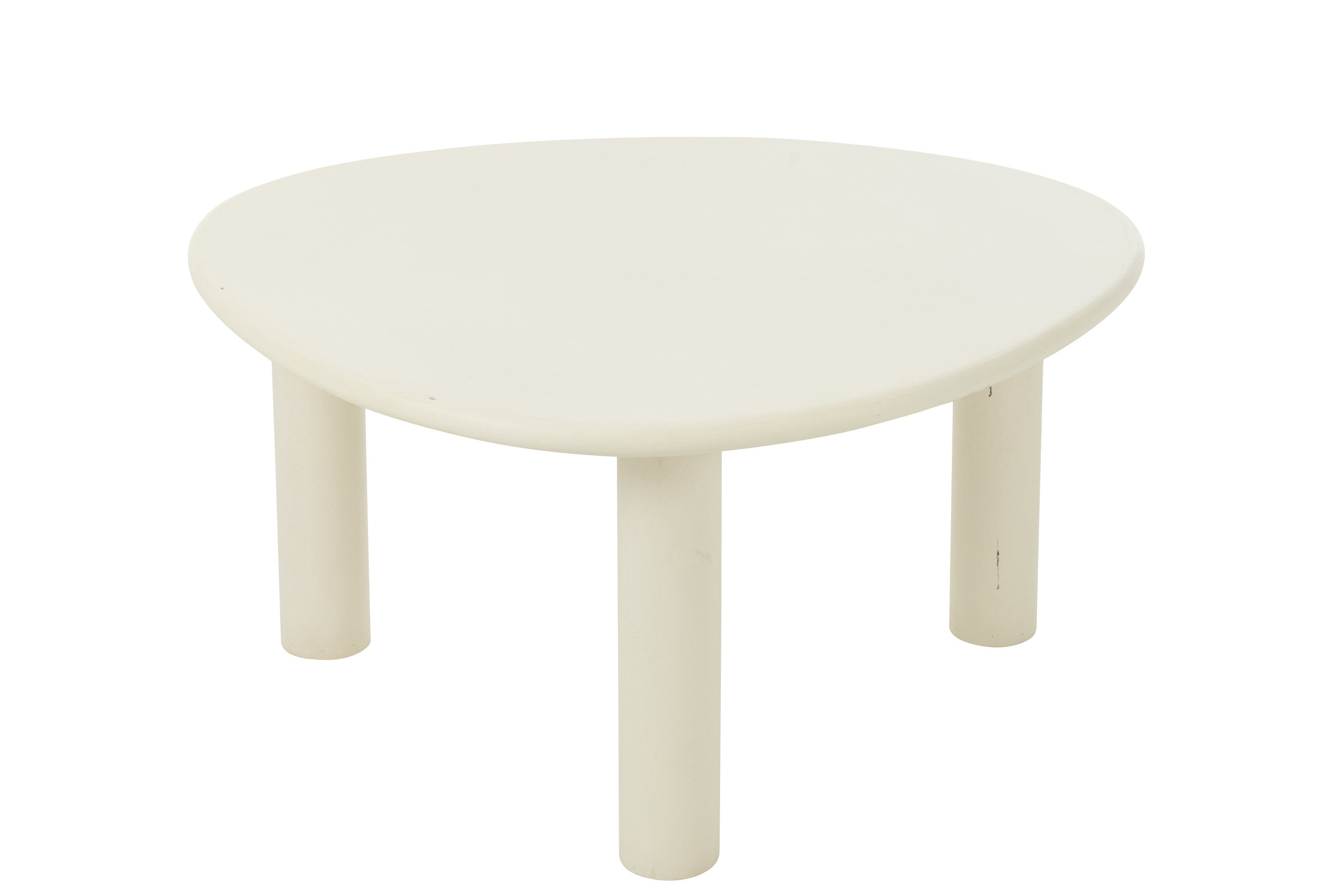 Bijzettafel Bali Mdf/Pvc Wit M - J-LINE