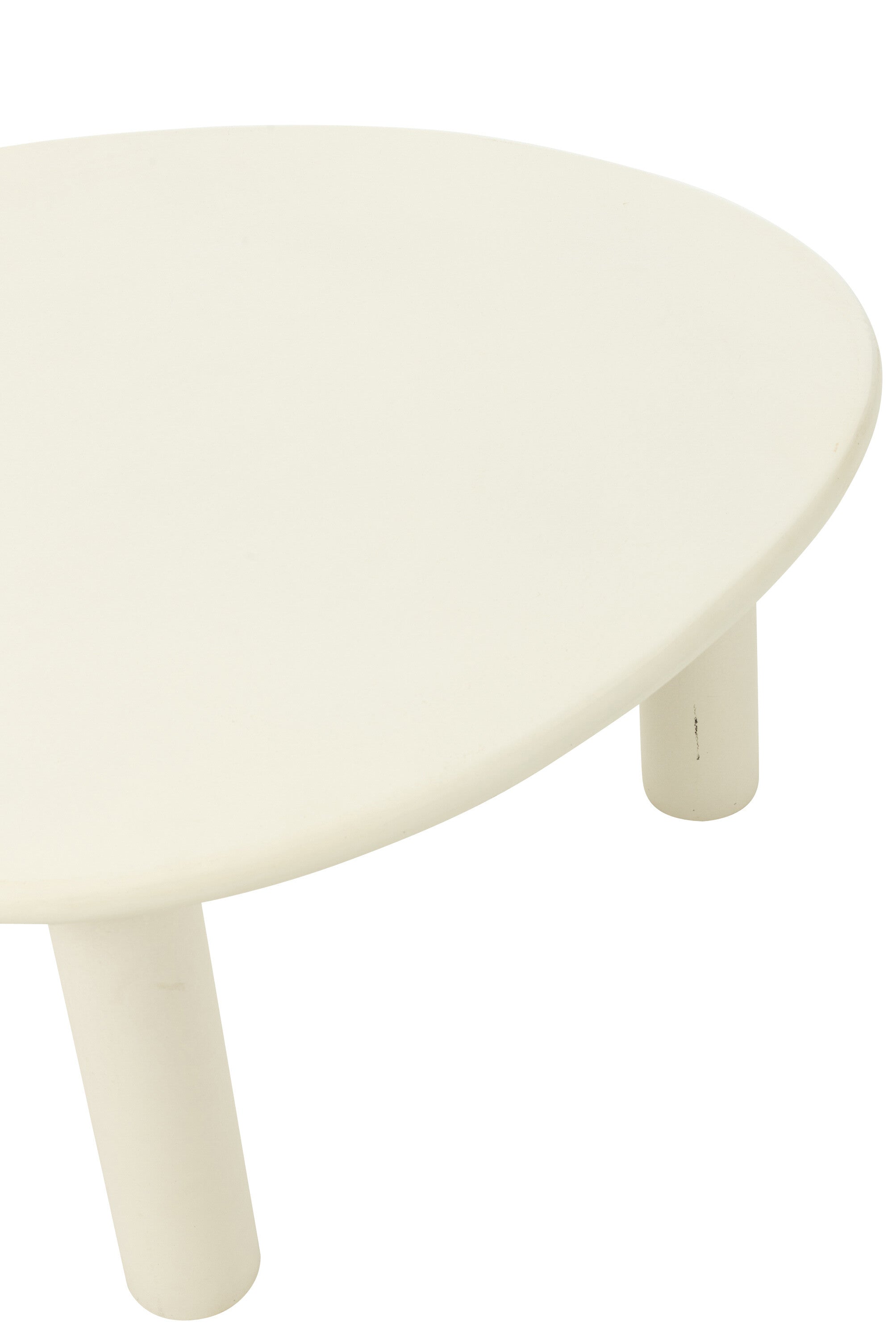 Bijzettafel Bali Mdf/Pvc Wit M - J-LINE