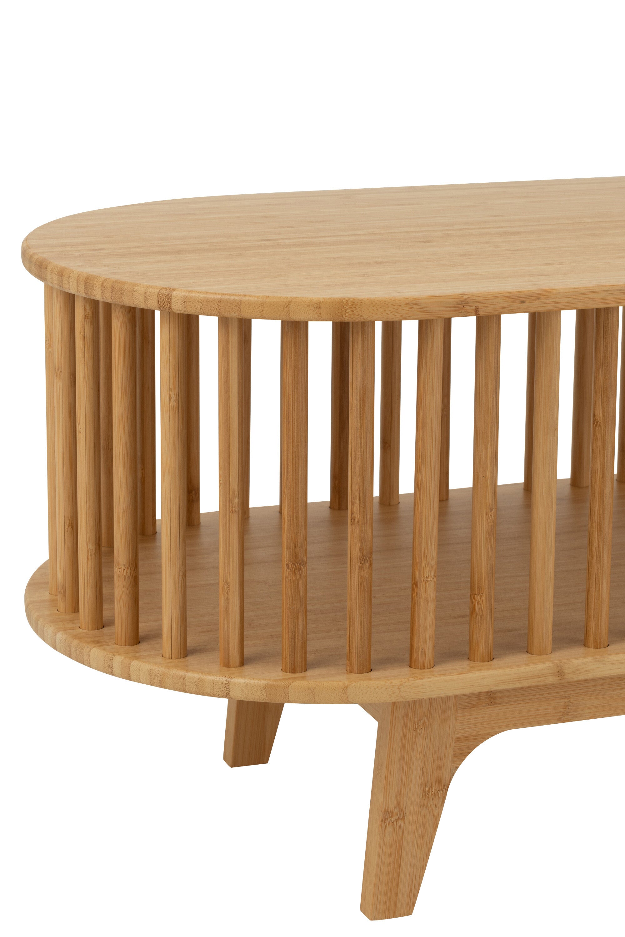 Tv-kast natuurlijk bamboe - J-LINE