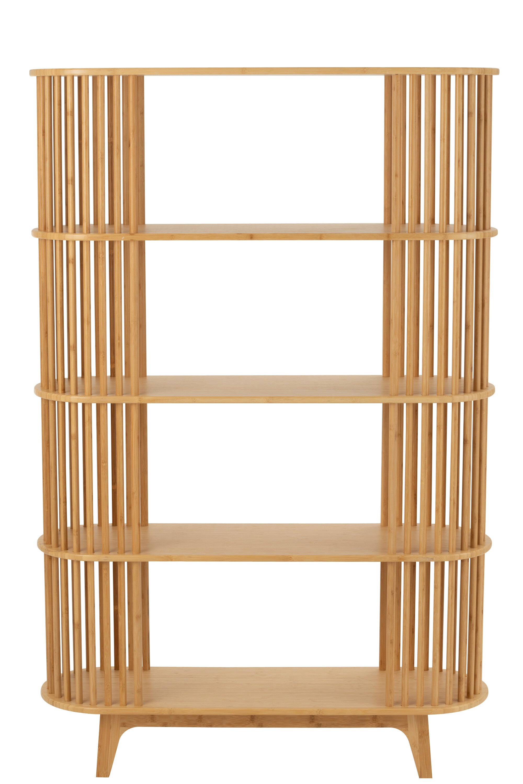 Étagère en bambou naturel J-LINE - EN RUPTURE DE STOCK