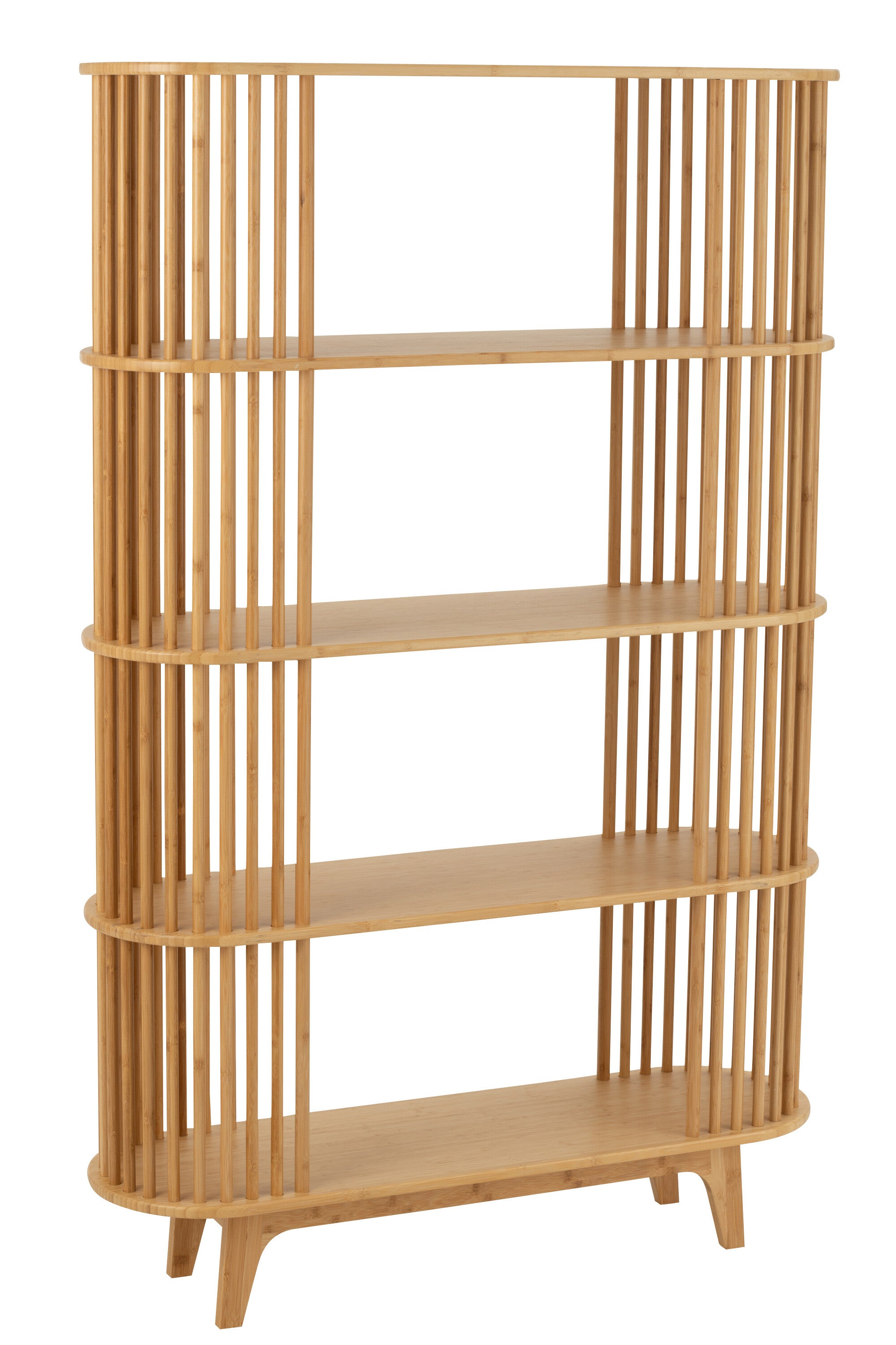 Étagère en bambou naturel J-LINE - EN RUPTURE DE STOCK