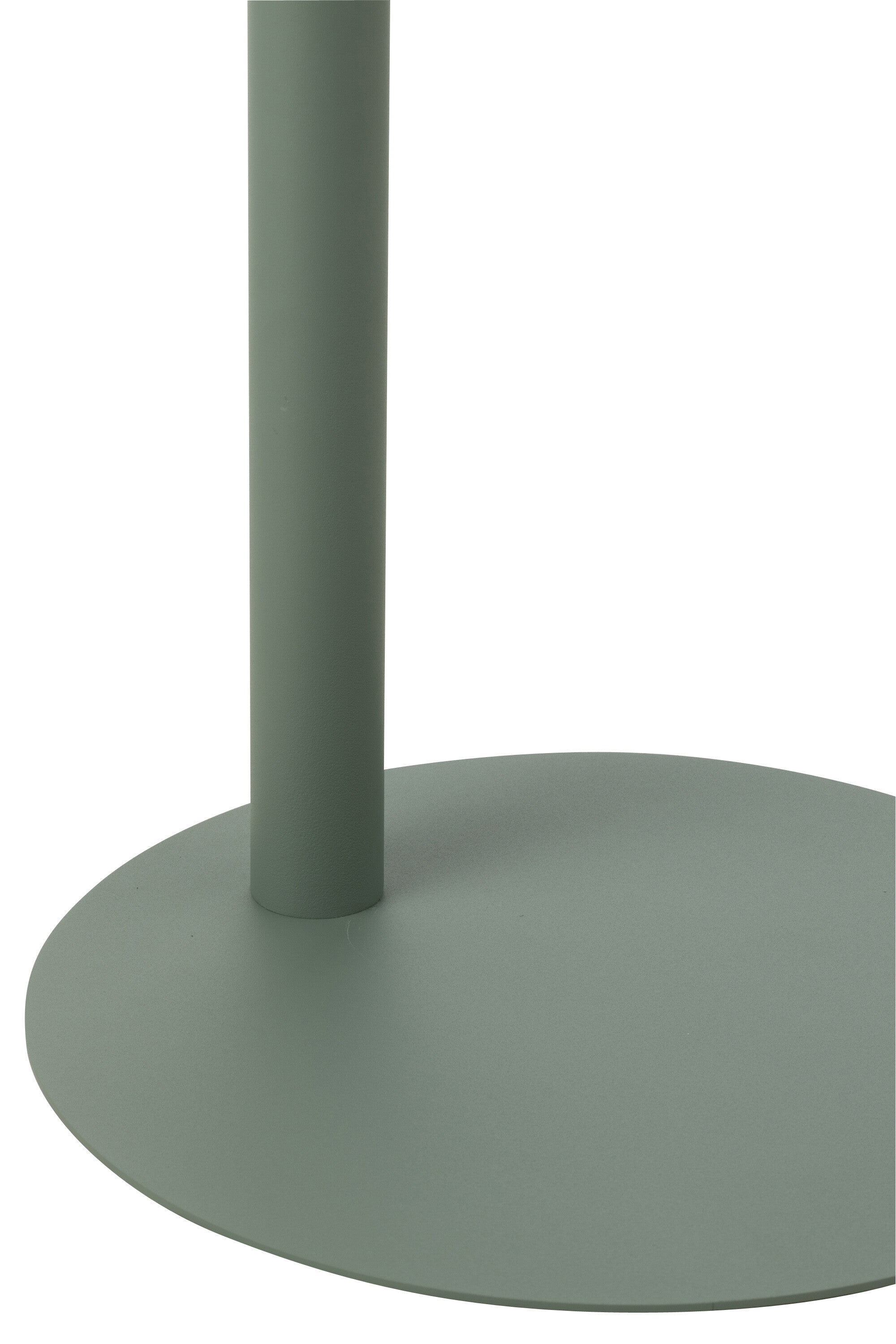 Bijzettafel rond metaal groen J-LINE