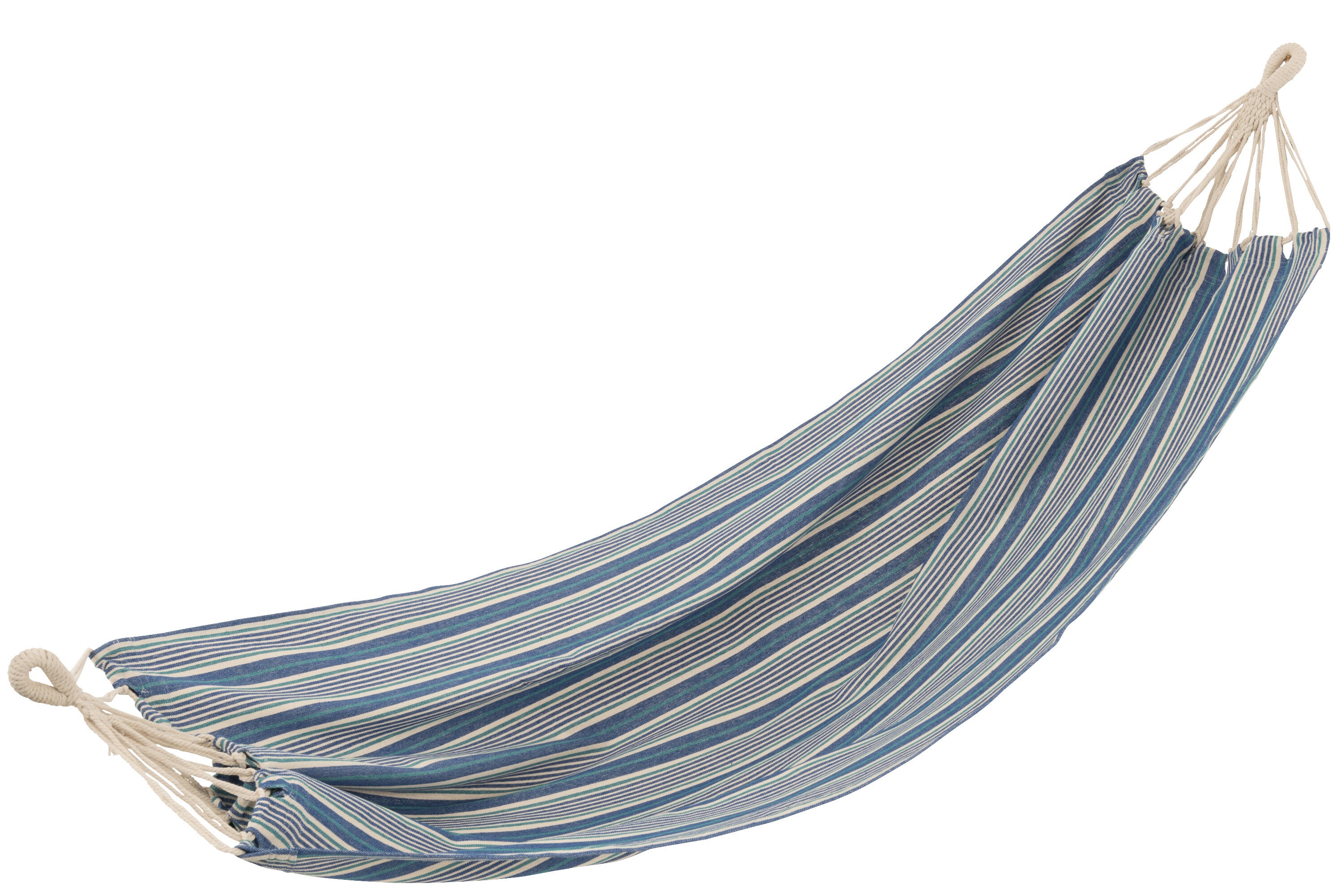 Hangmat Strepen blauw/wit - J-LINE