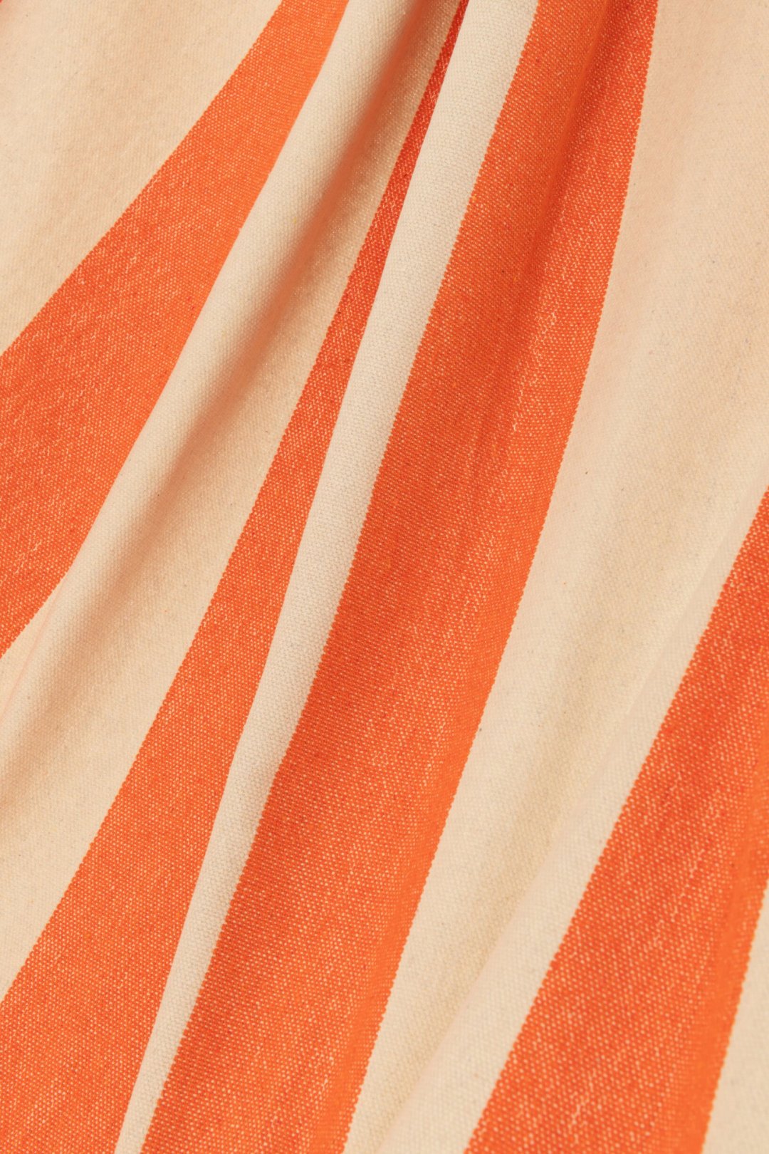 Hangmat brede strepen oranje/beige - J-LINE