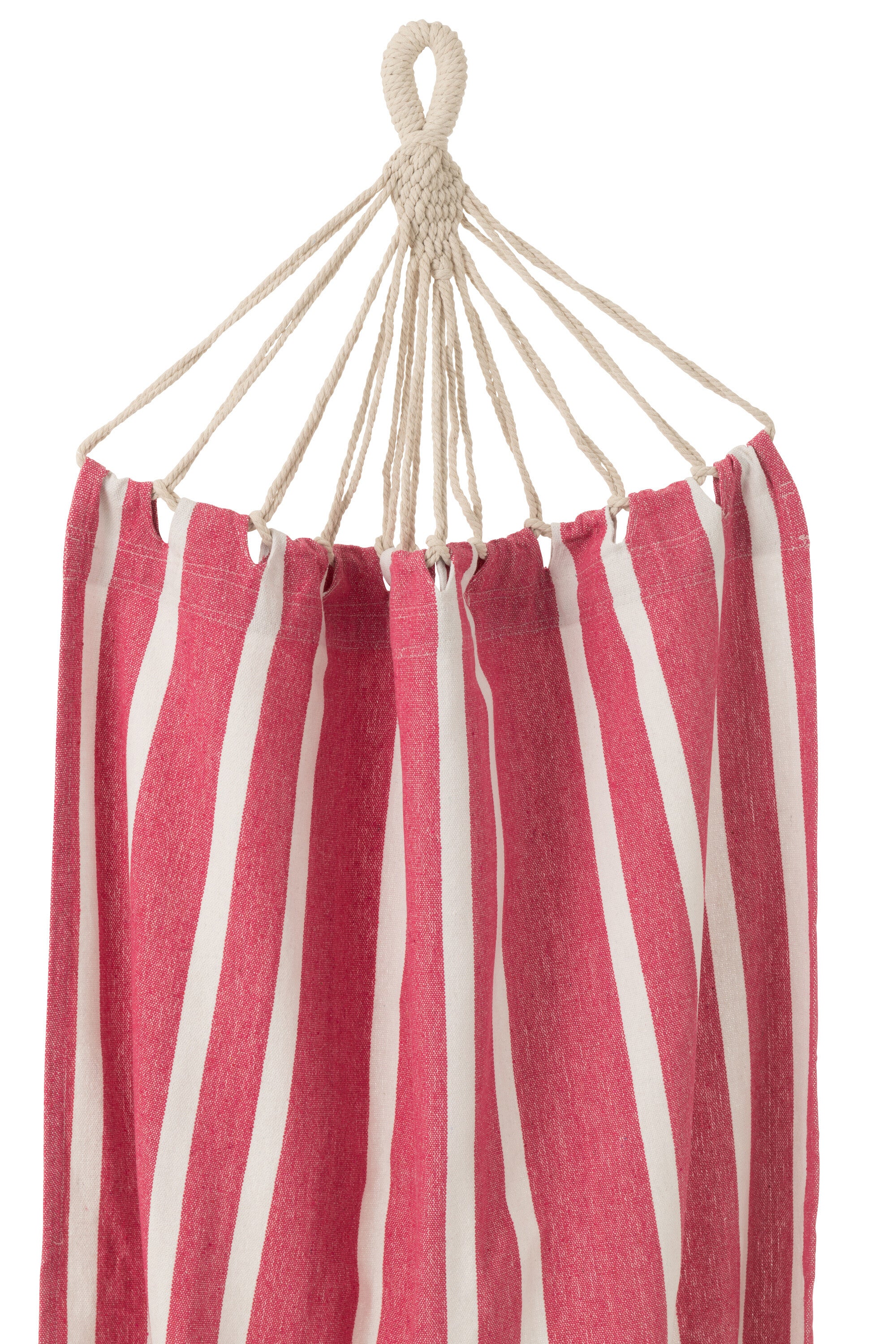 Hangmat Strepen roze/wit - J-LINE