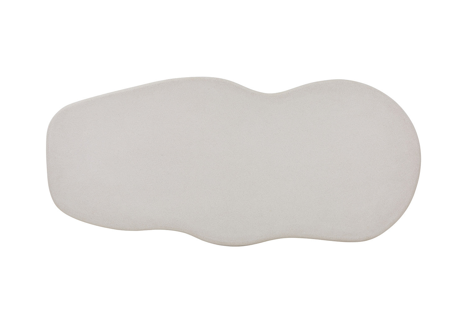 Eettafel 'Faro' 220 cm Organisch Cement - RS