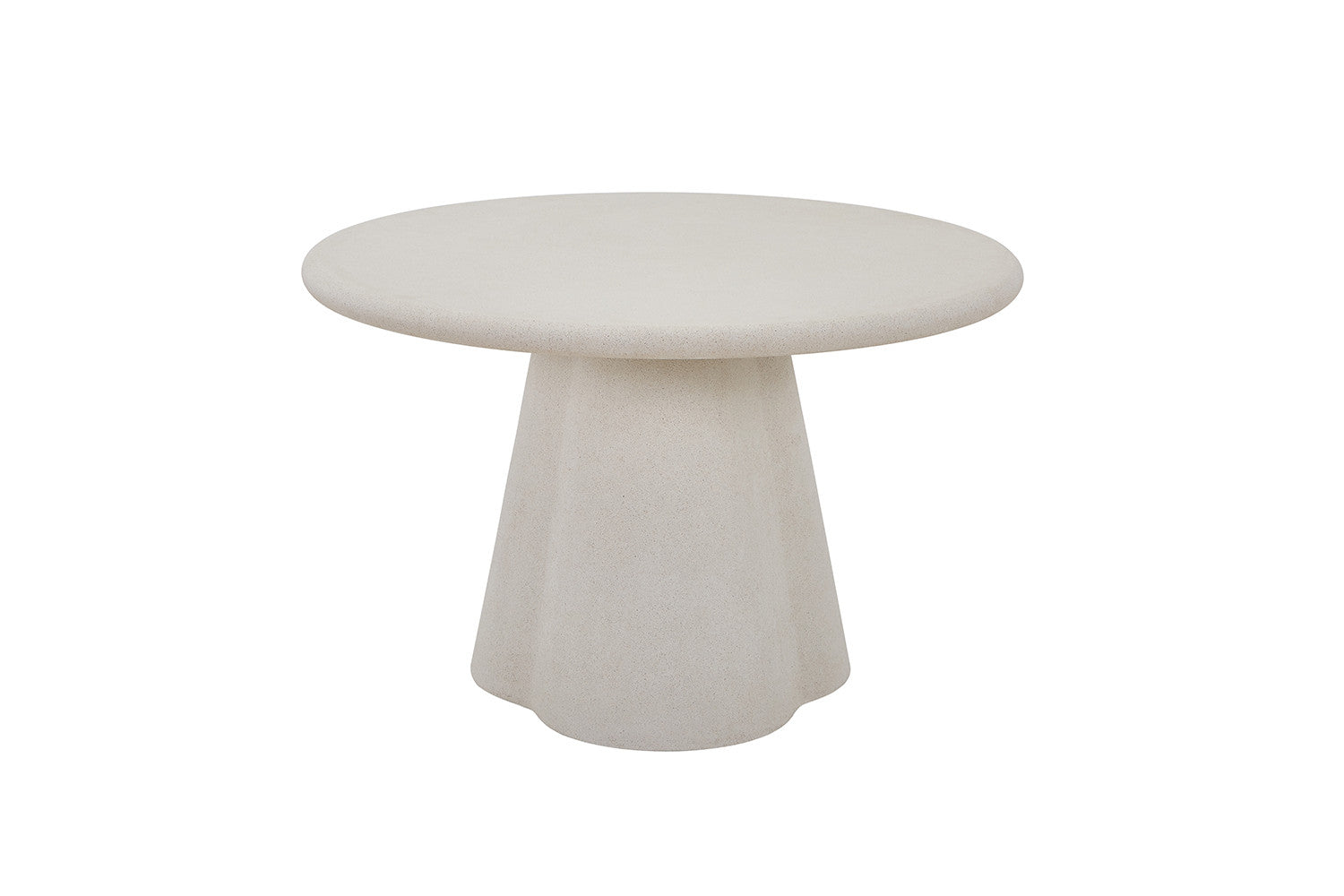 Eettafel 'Faro' 120 cm rond cement - RS