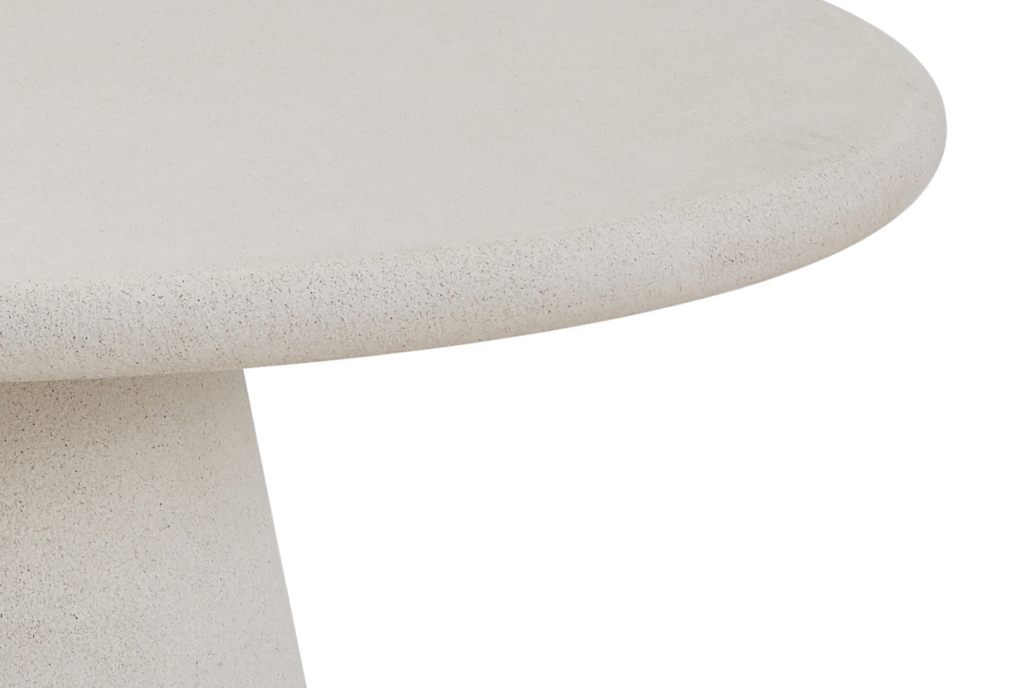 Eettafel 'Faro' 120 cm rond cement - RS