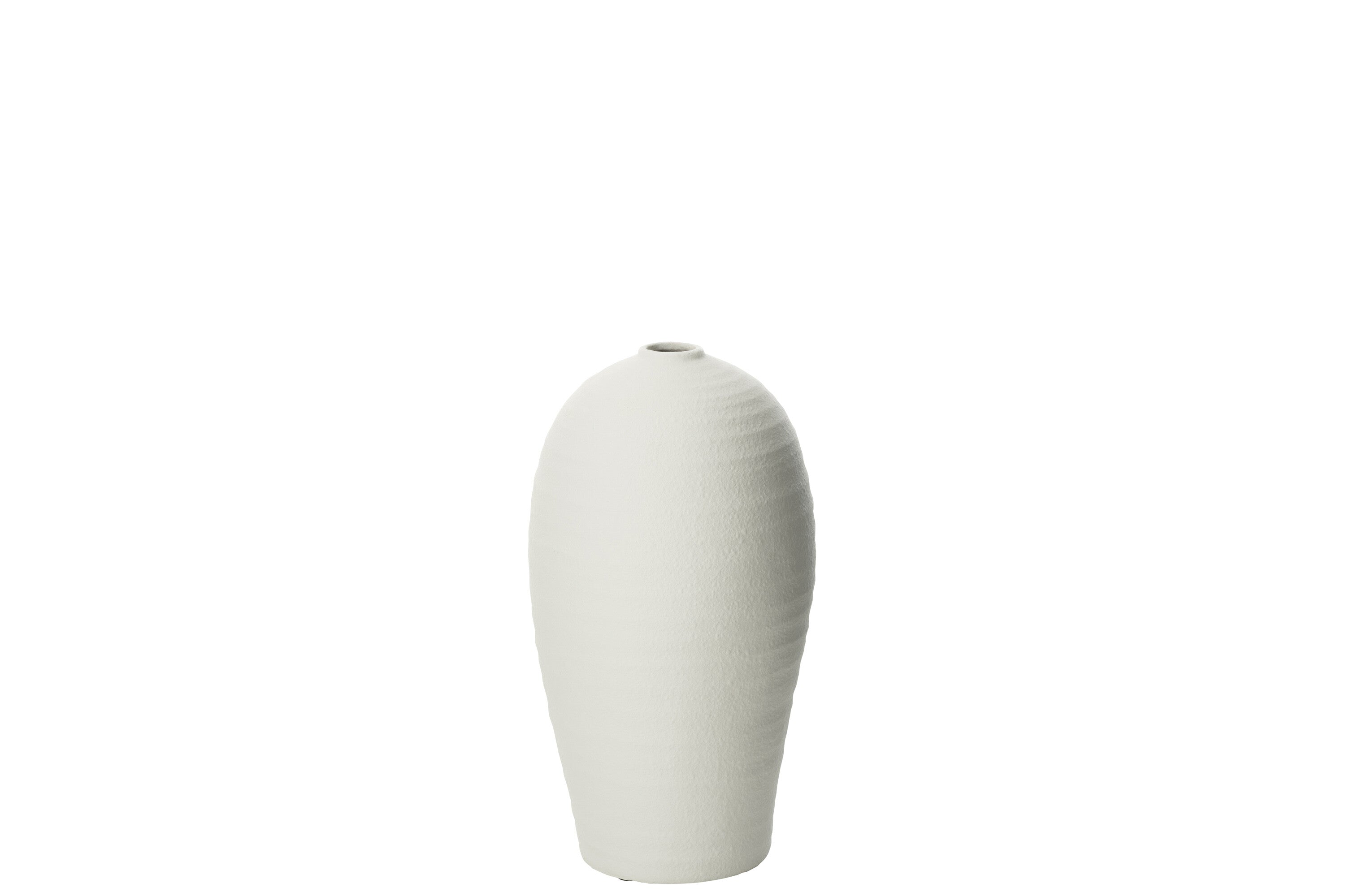 Vase Creta Clay Blanc S - J-LINE