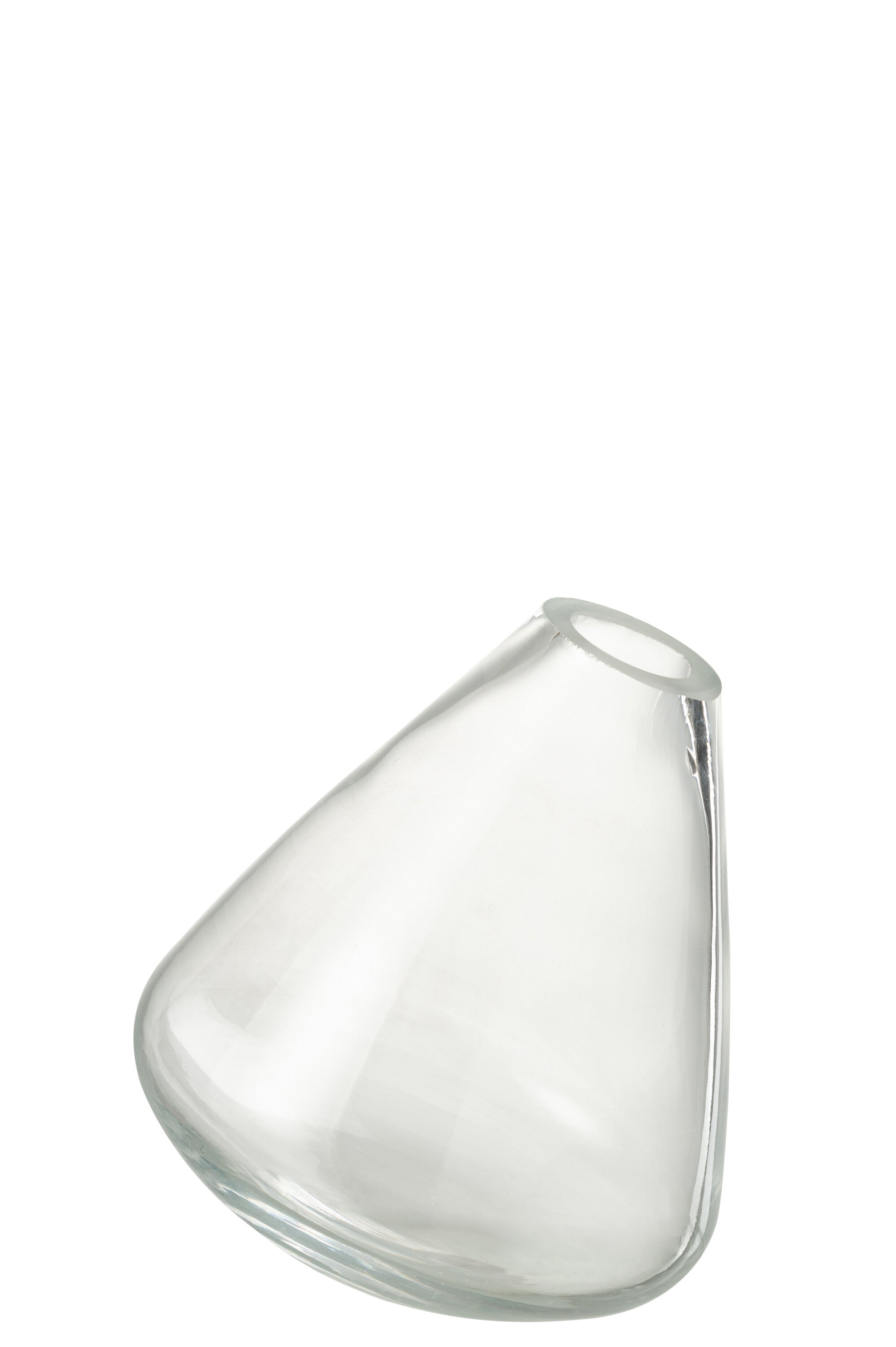 Vase en verre topaze - J-LINE