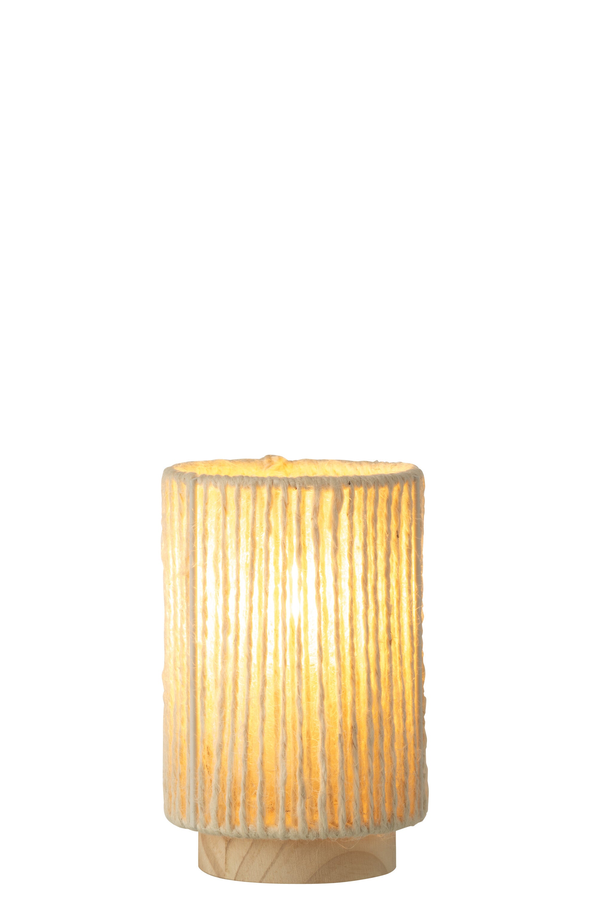 Lampe de table métal/coton S - J-LINE