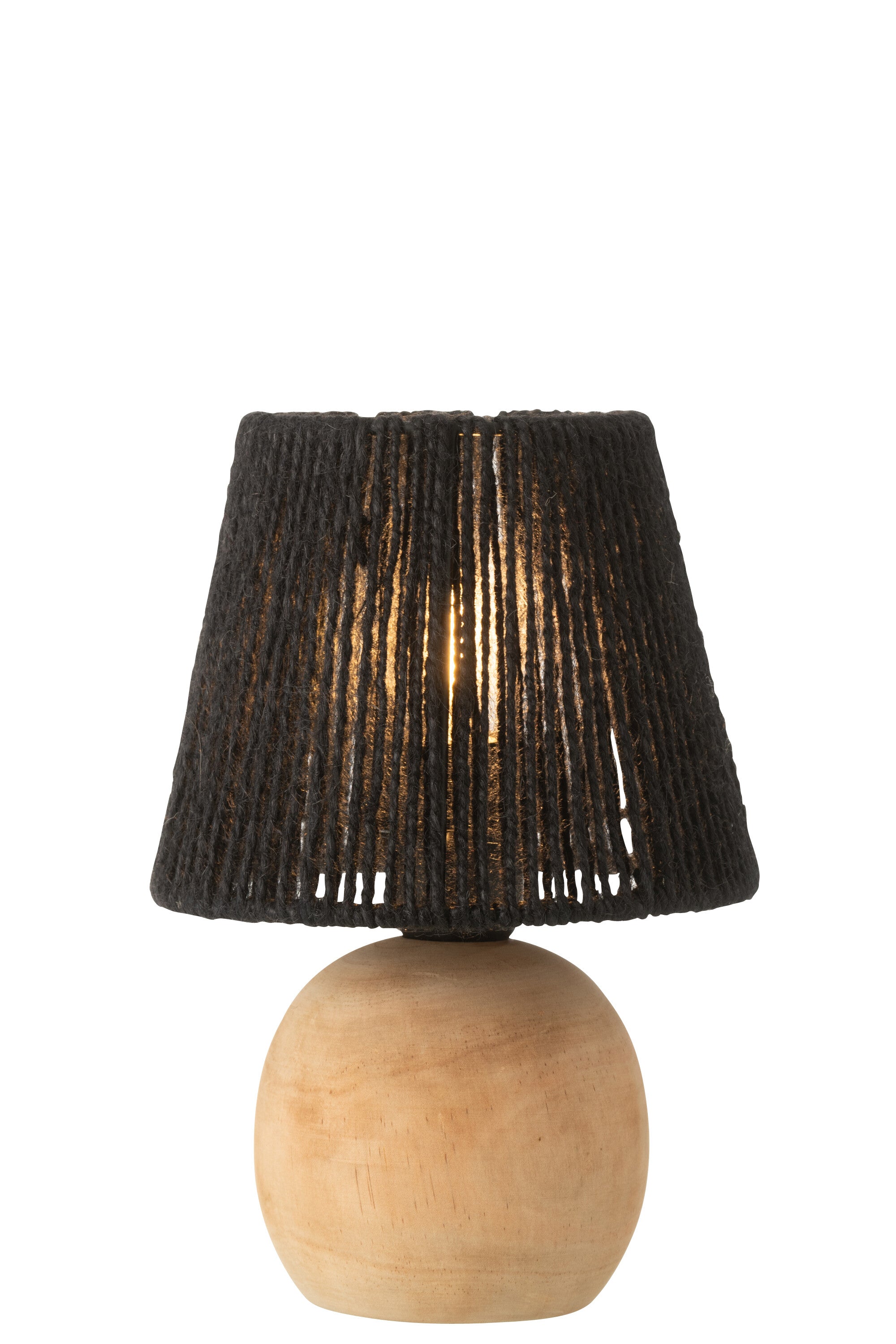 Lampe de table Bois/Métal Noir - J-LINE