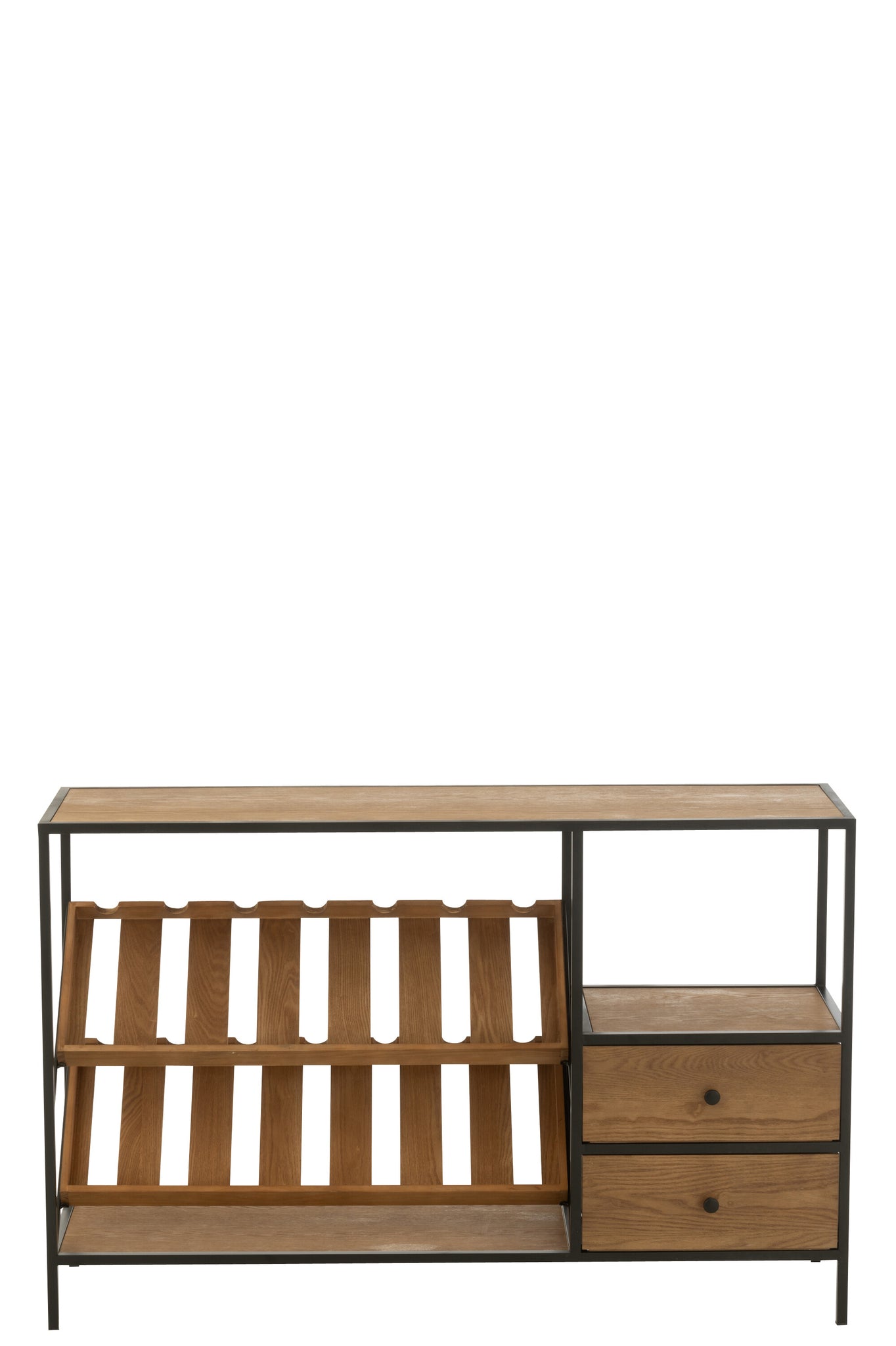 Barkast Natuur/Zwart Klein - J-LINE