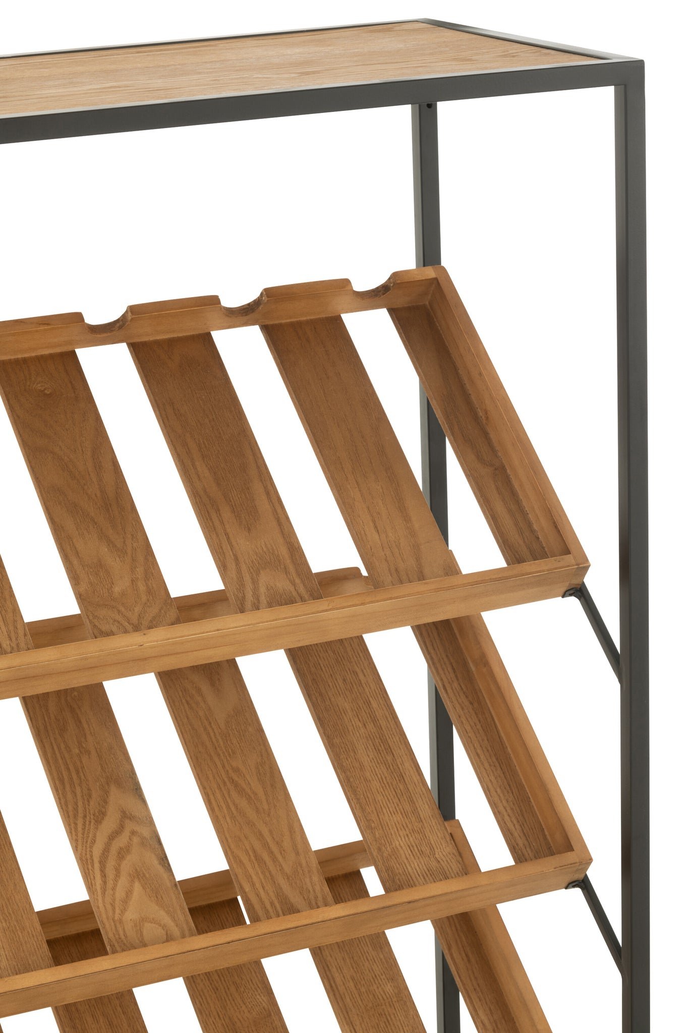 Barkast Natuur/Zwart Medium - J-LINE