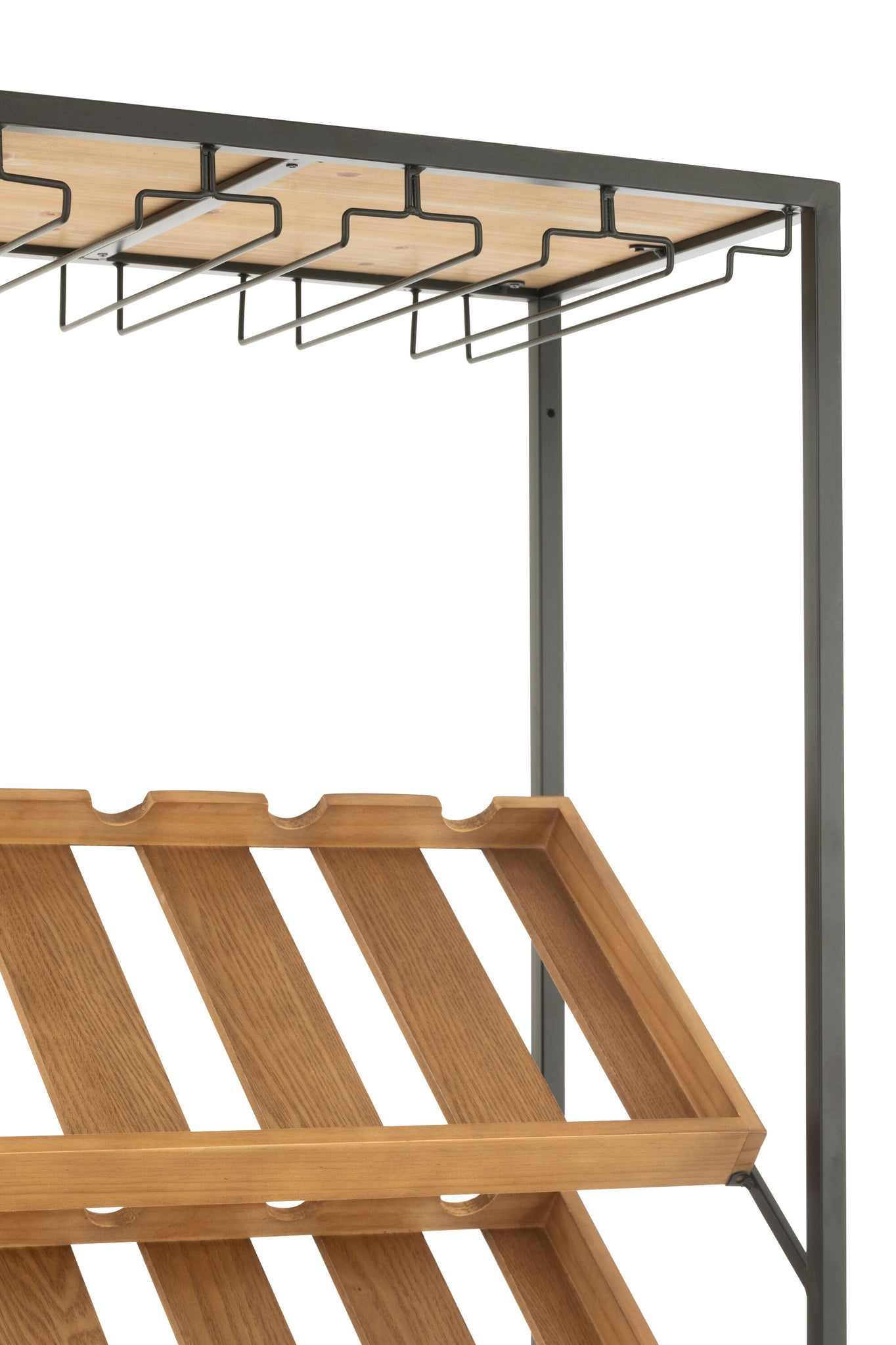 Barkast Natuur/Zwart Groot - J-LINE