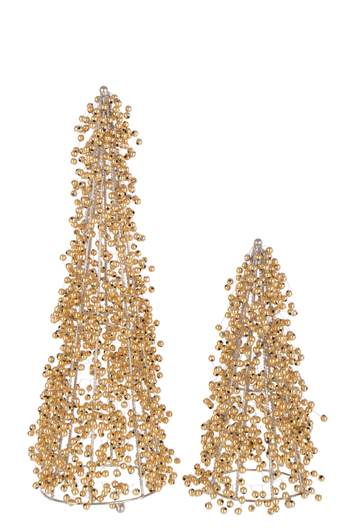 Kegelkralen Acryl Goudkleurig L - J-Line