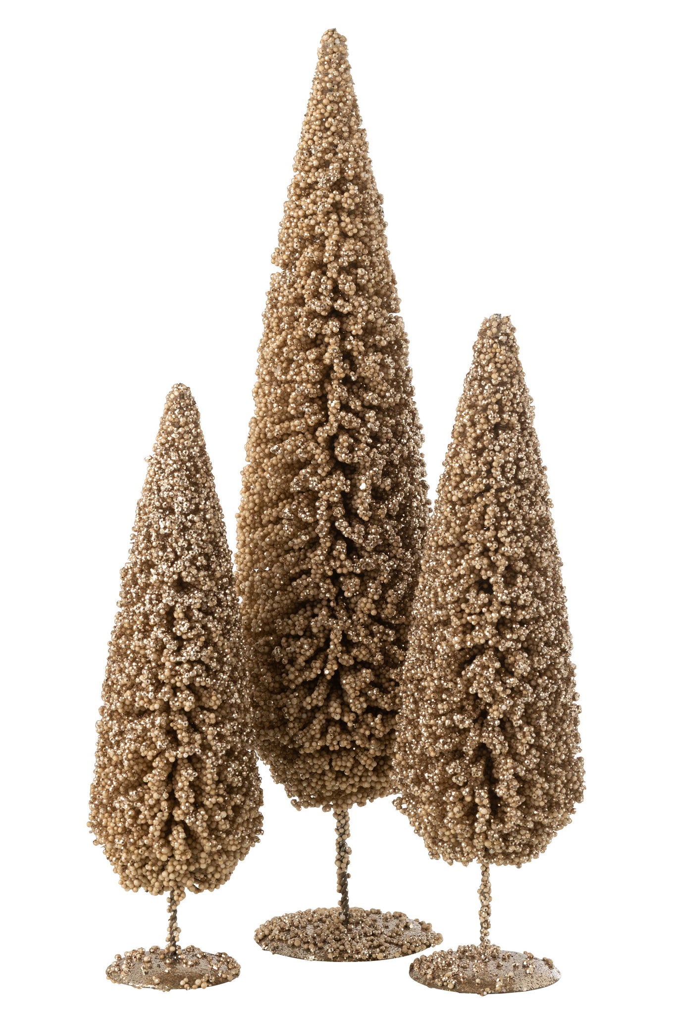 Kerstboom Champagnegoud Groot- J-LINE