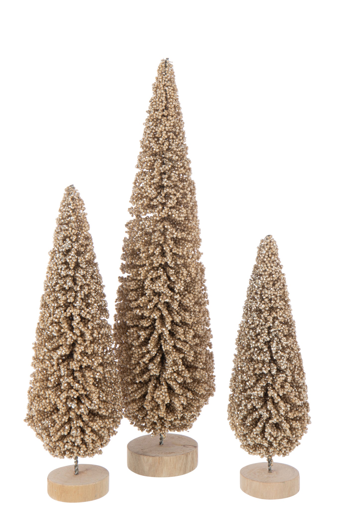 Kerstboom Champagnegoud Groot- J-LINE