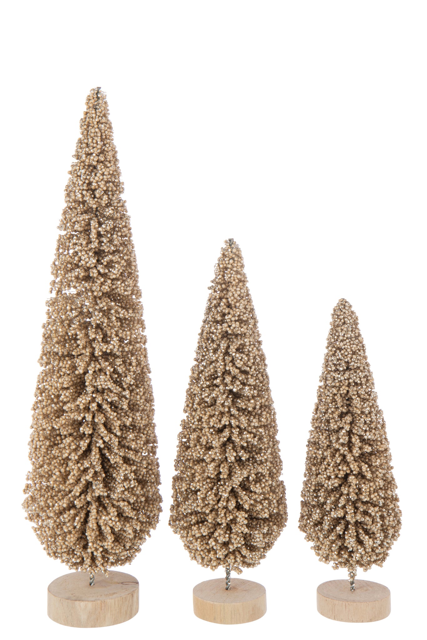 Kerstboom Champagnegoud Groot- J-LINE