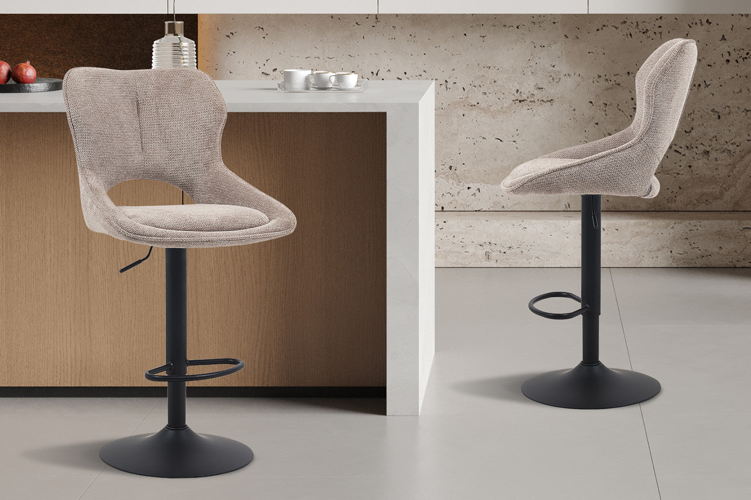 Barkruk 'Mori' peper - RS