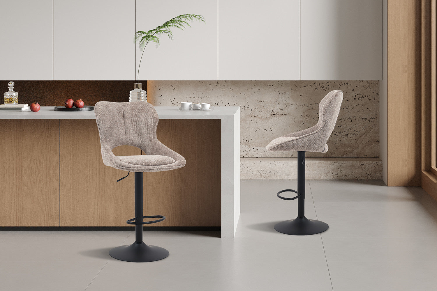 Barkruk 'Mori' peper - RS