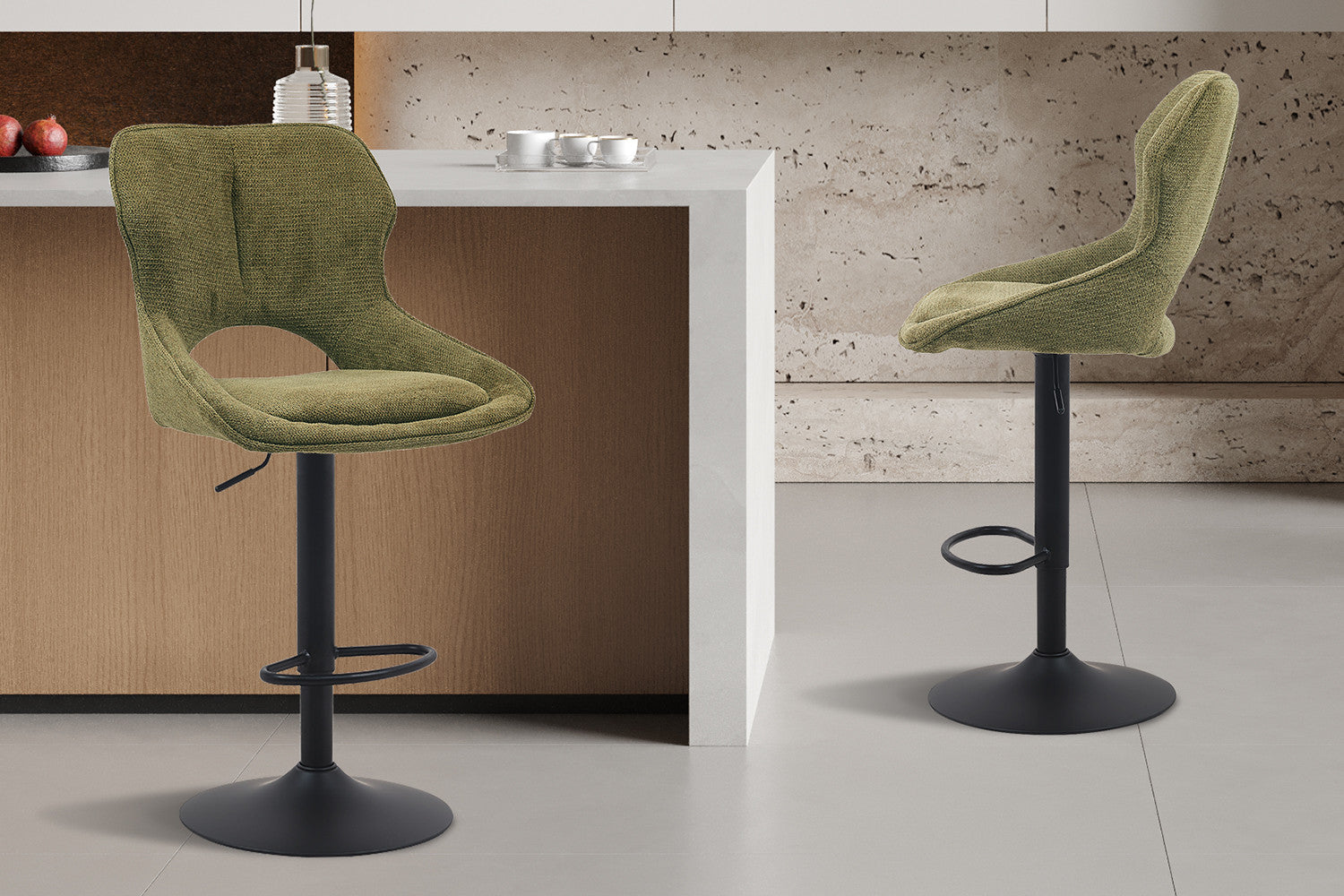 Barkruk 'Mori' groen - RS