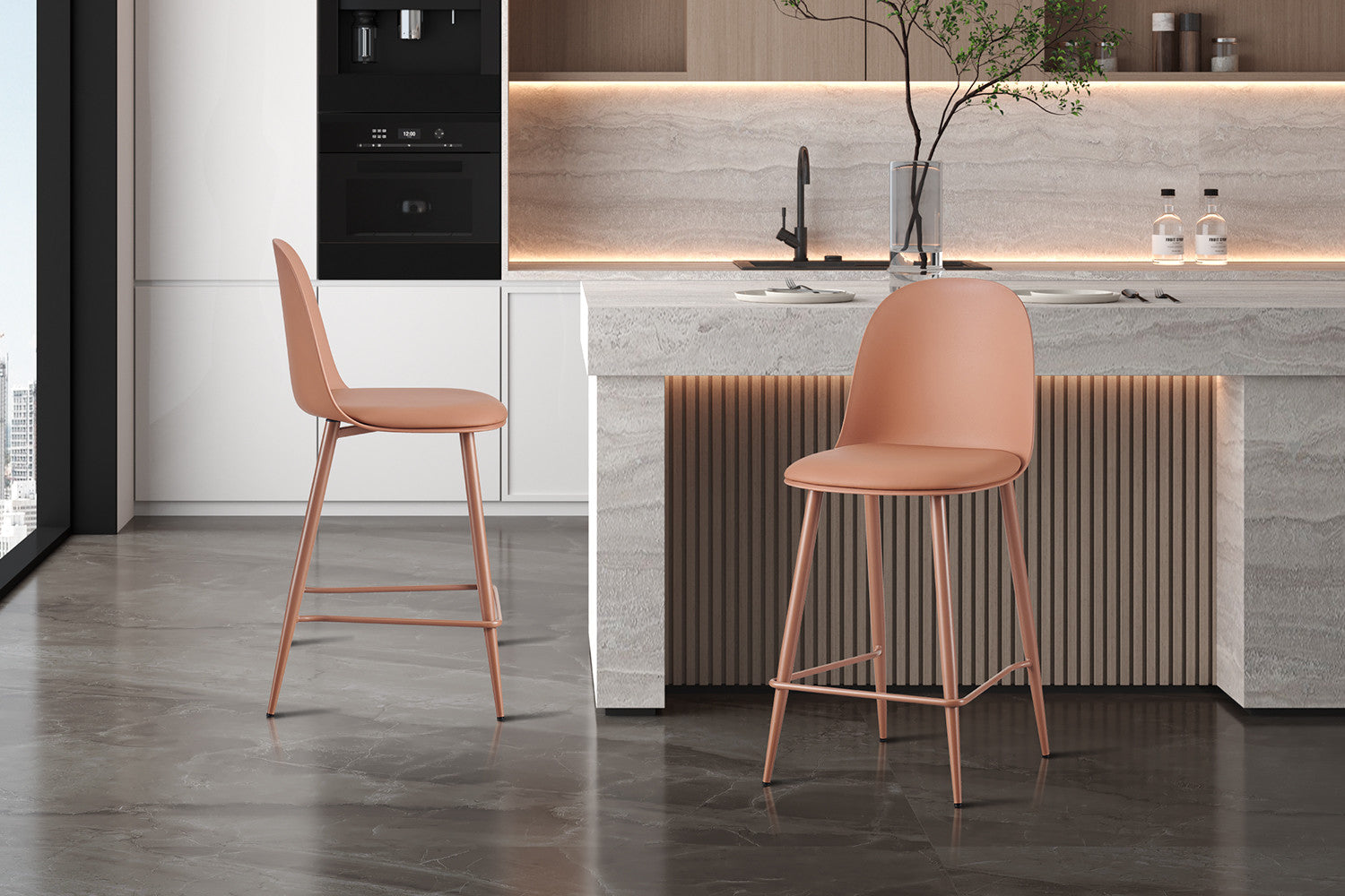 Counterkruk 'Jasmin' Terracotta - RS