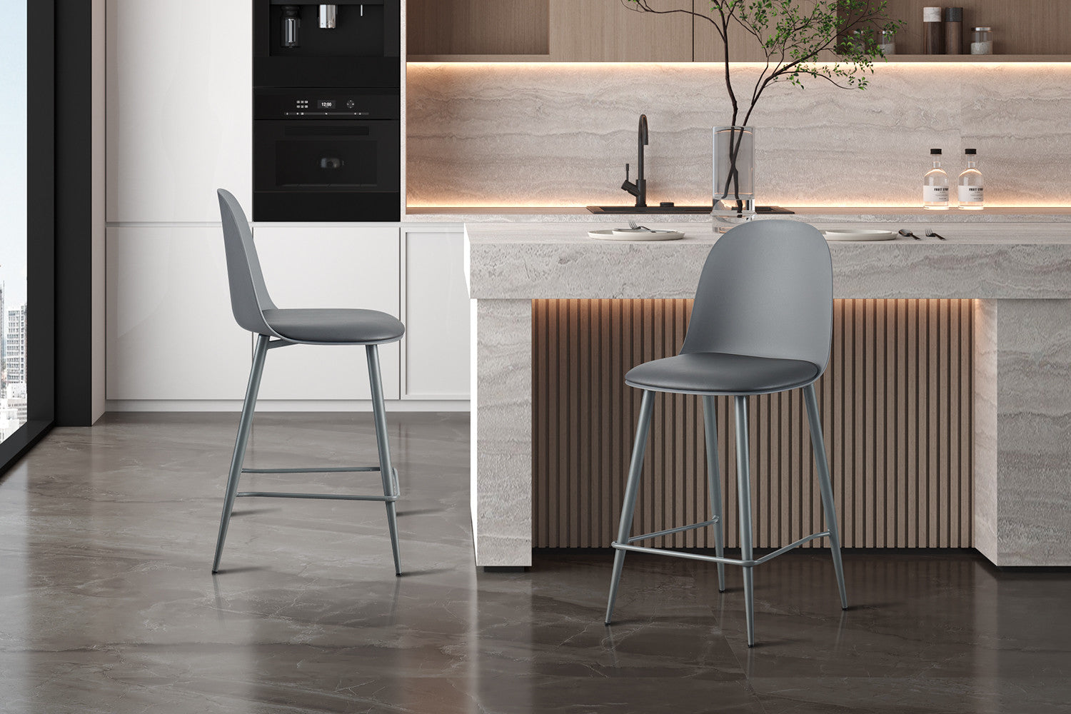 Counterkruk 'Jasmin' grijs - RS