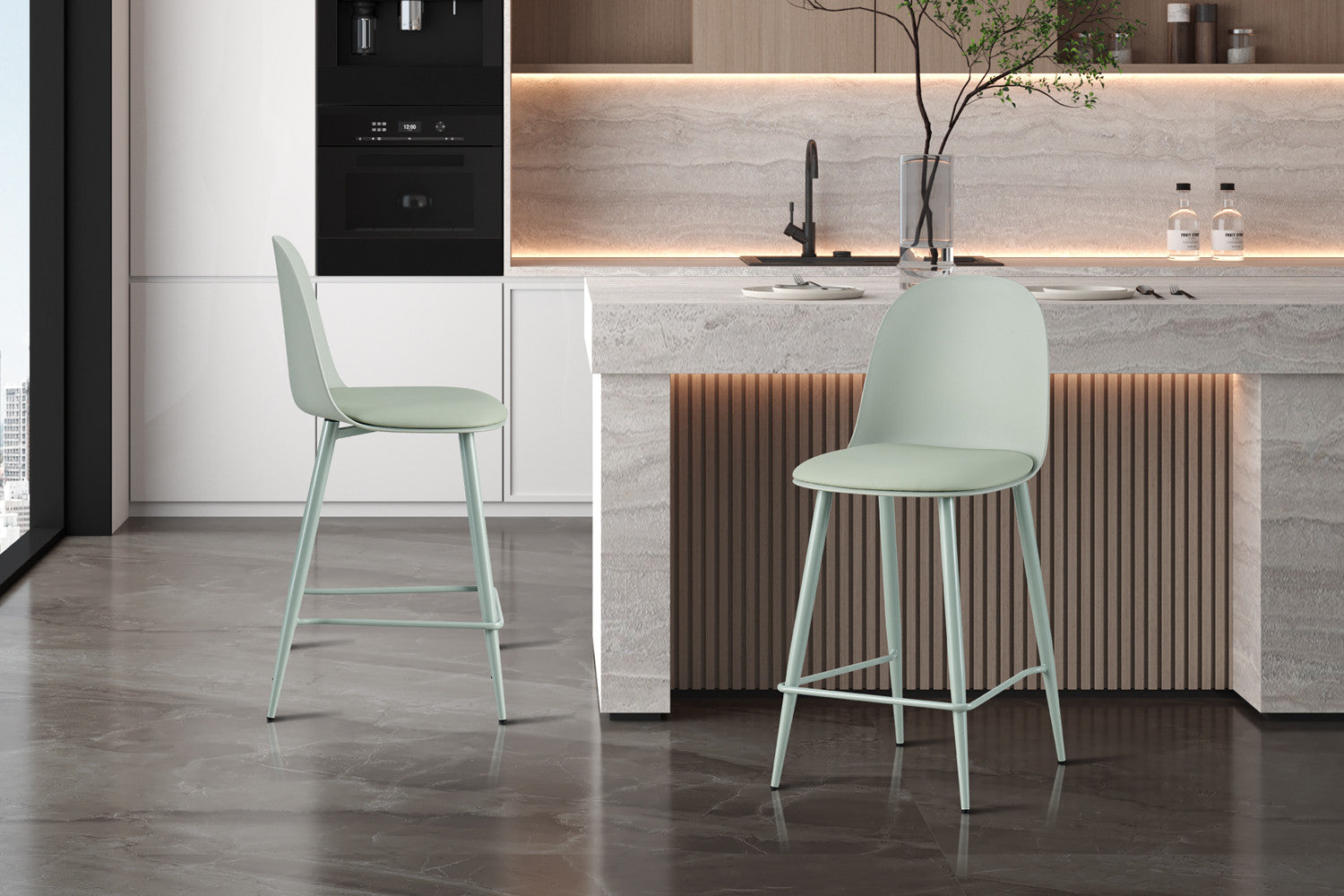 Counterkruk 'Jasmin' groen - RS