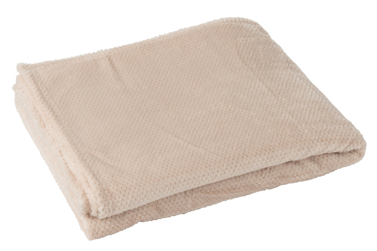 Deken Knuffel Polyester Lichtroze - J-LINE