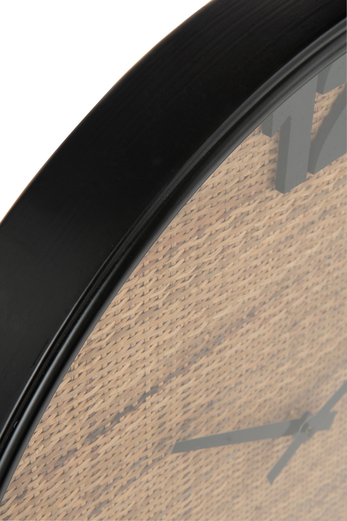 Wandklok Mdf Bruin/Zwart S - J-Line