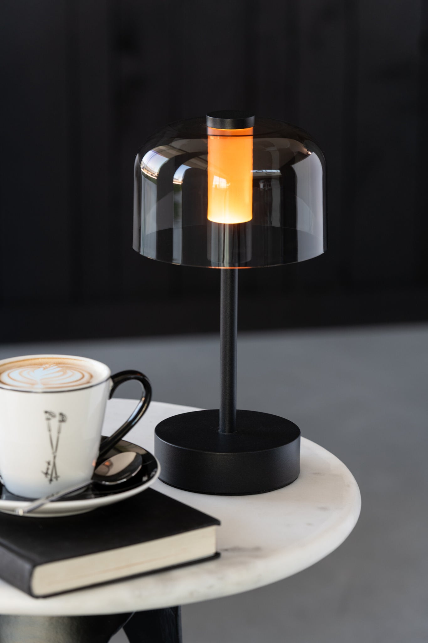 Tafellamp Woa Metaal Zwart - J-Line