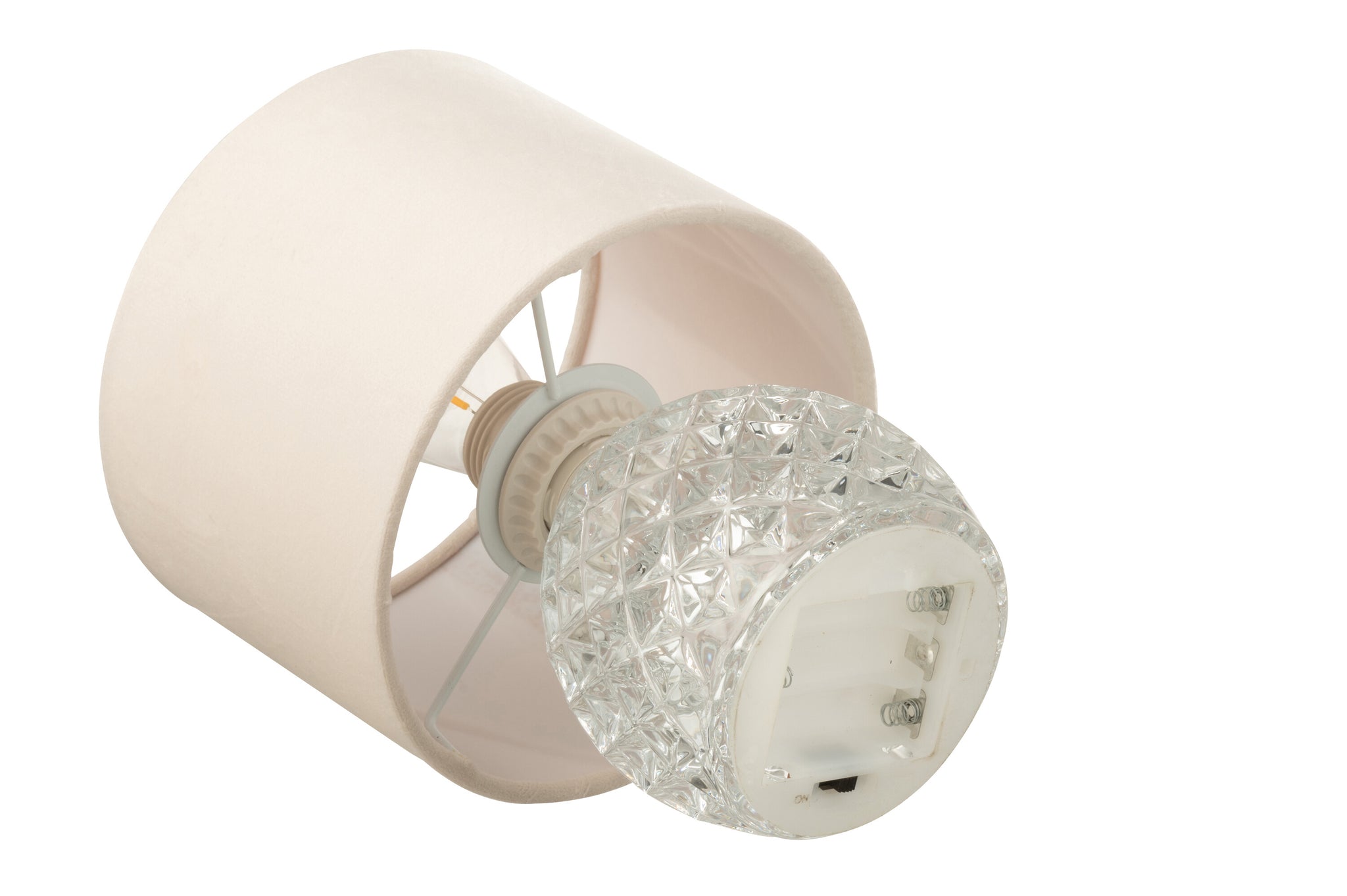 Tafellamp Glas Led Transparant - J-Line