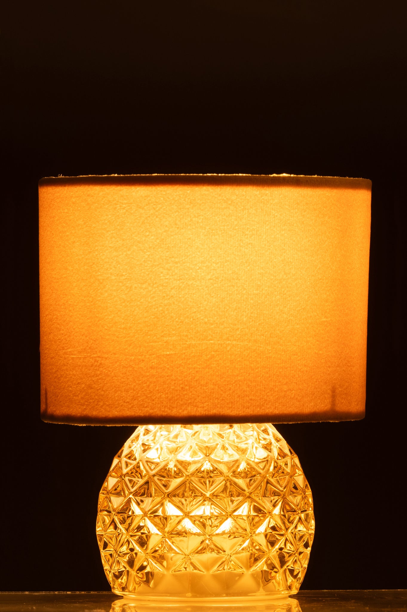 Tafellamp Glas Led Goudkleurig - J-Line