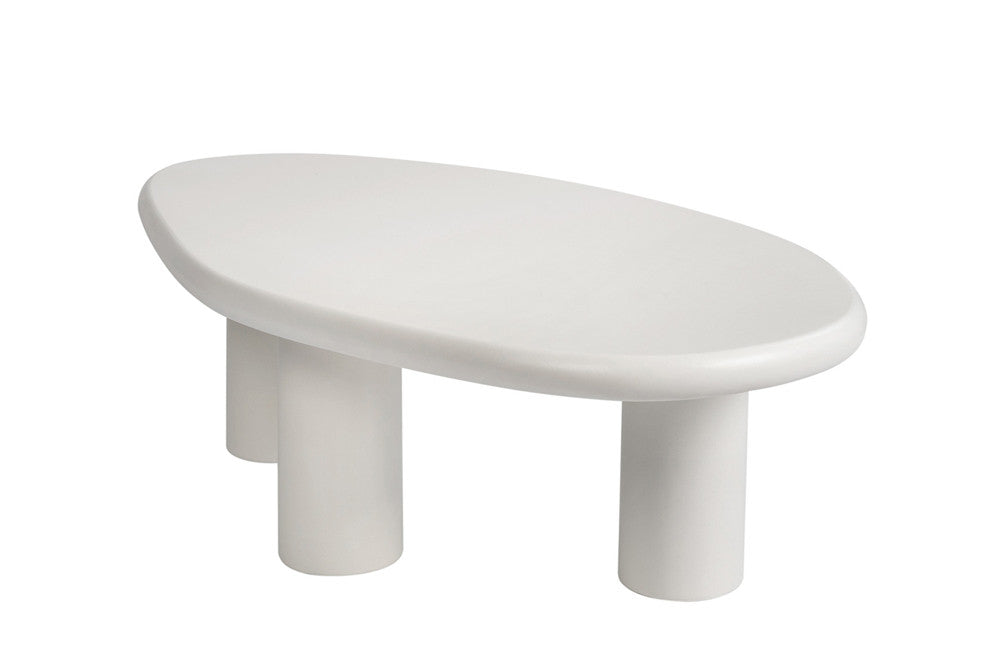 Salontafel 'Tavira' 120 cm Cement Wit - RS
