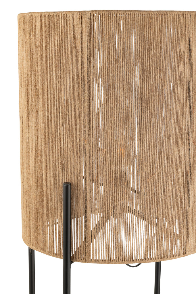 Lampadaire en fer/manguier - J-LINE