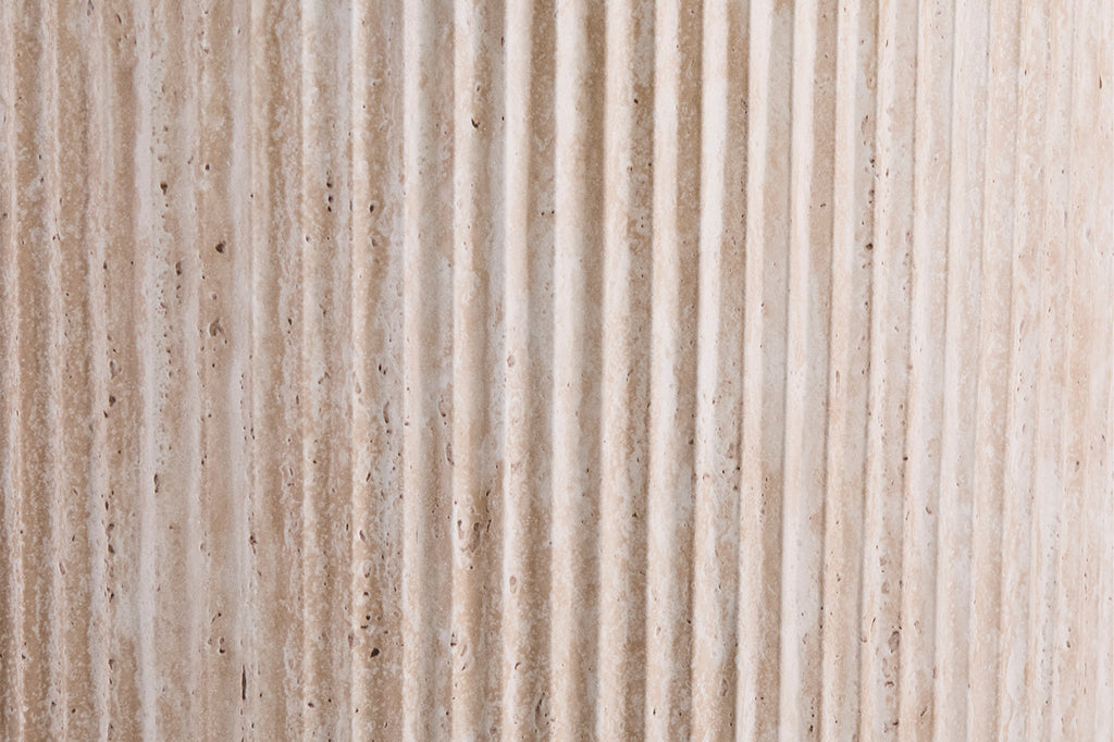 Salontafel 'Lagos' 120 cm Ovaal Decor Travertin Beige - RS