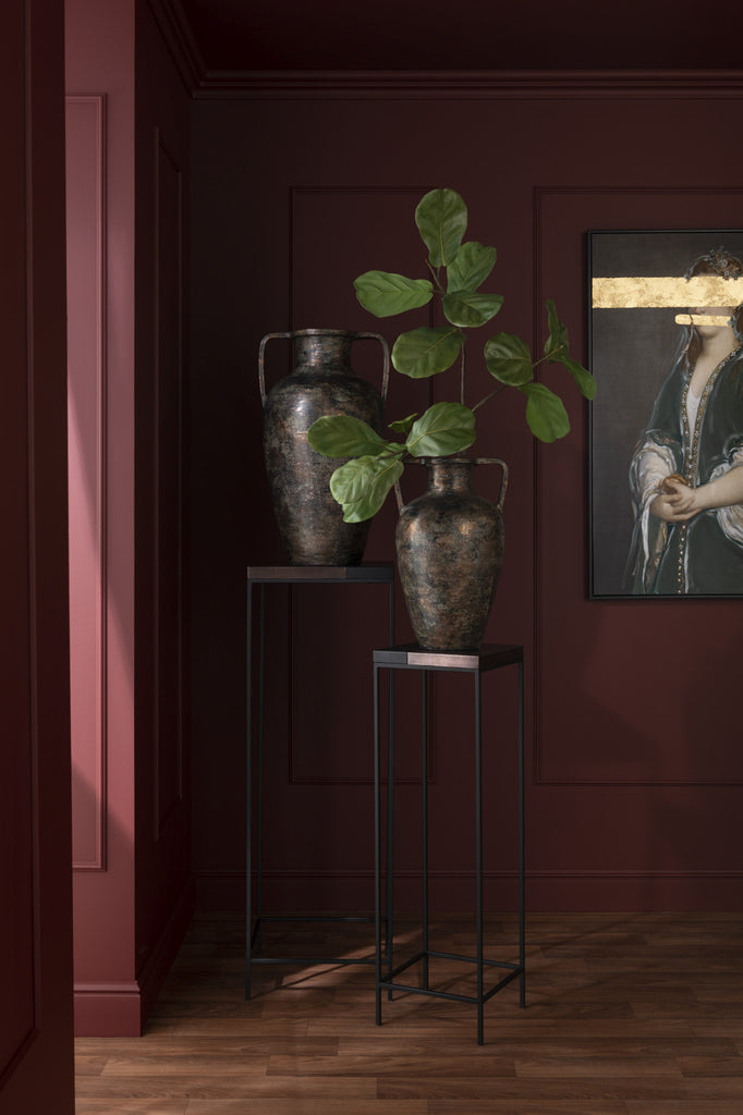 Plantenstand S/2 brons/zwart - J-LINE