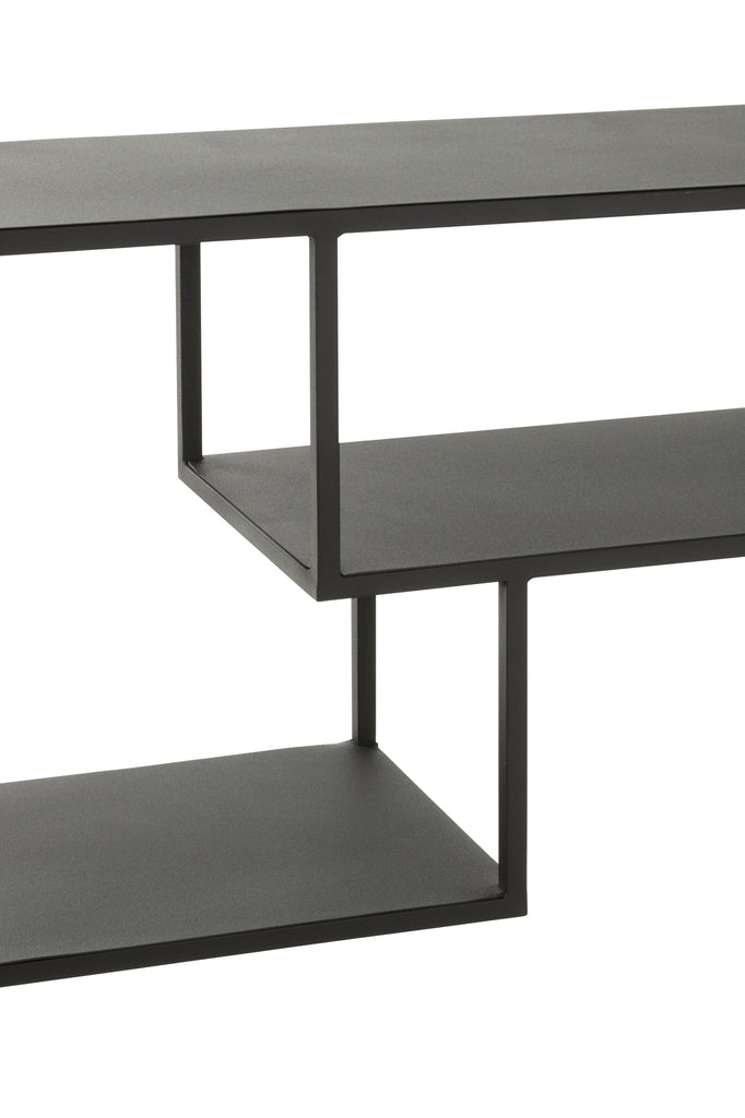 Rek Metaal Zwart J-LINE