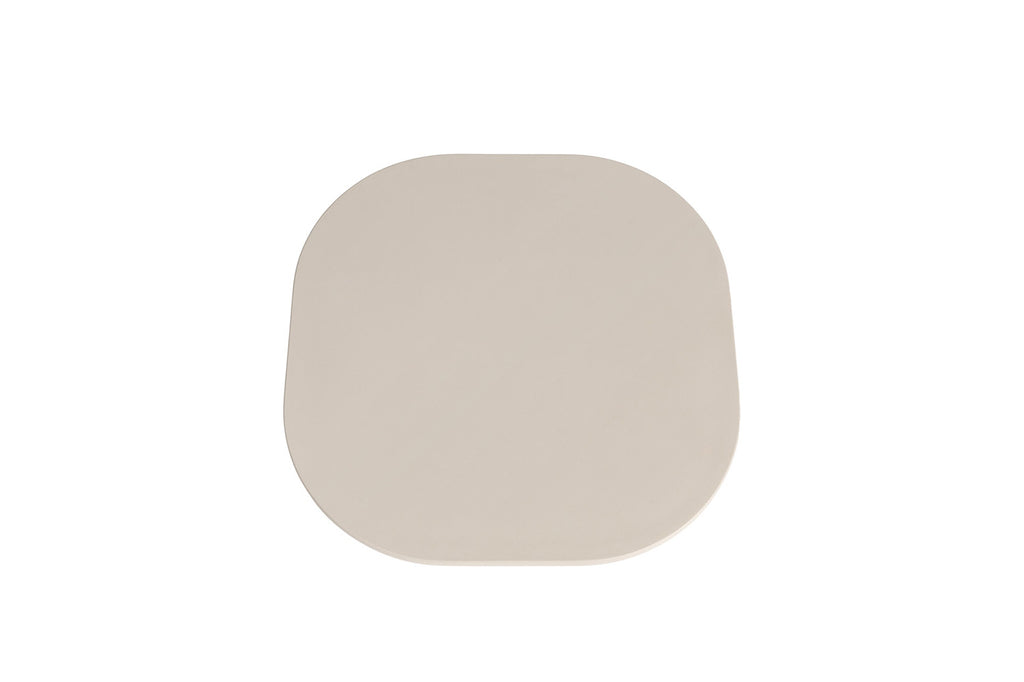 Salontafel 'Tavira' 55 cm Ovaal Cement Beige - RS