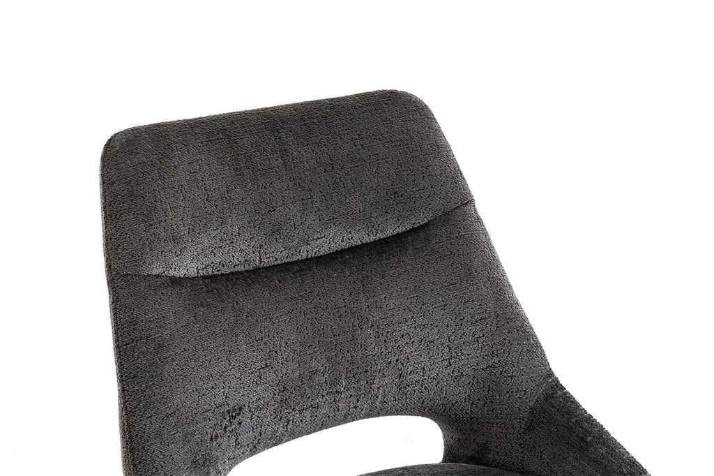 Stoel 'Dante' Fabric Grey ) RS